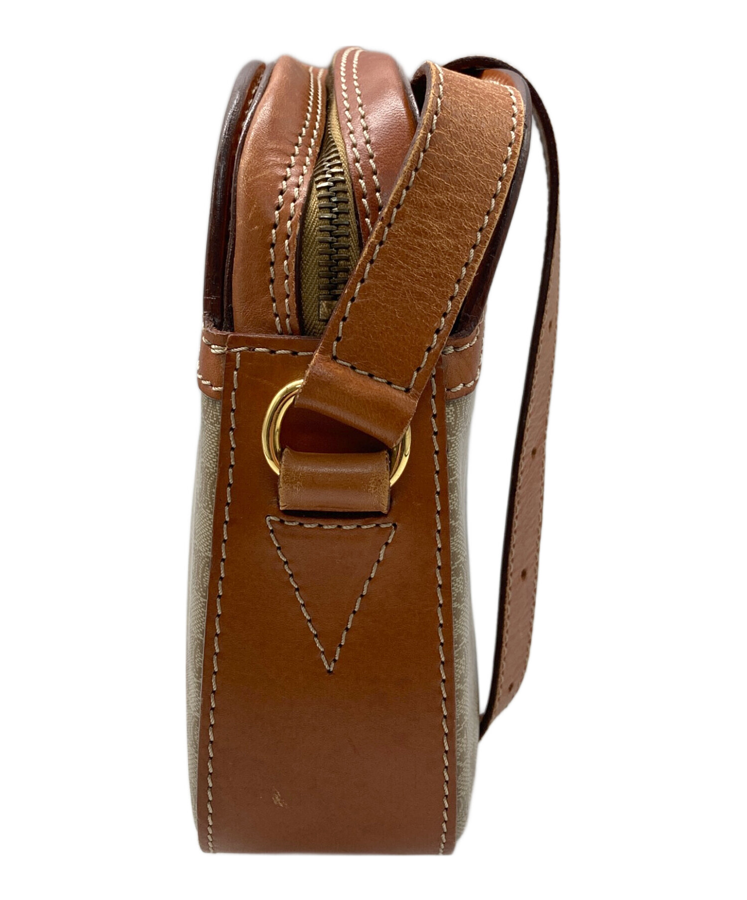 中古・古着通販】CELINE (セリーヌ) マカダムショルダーバッグ 