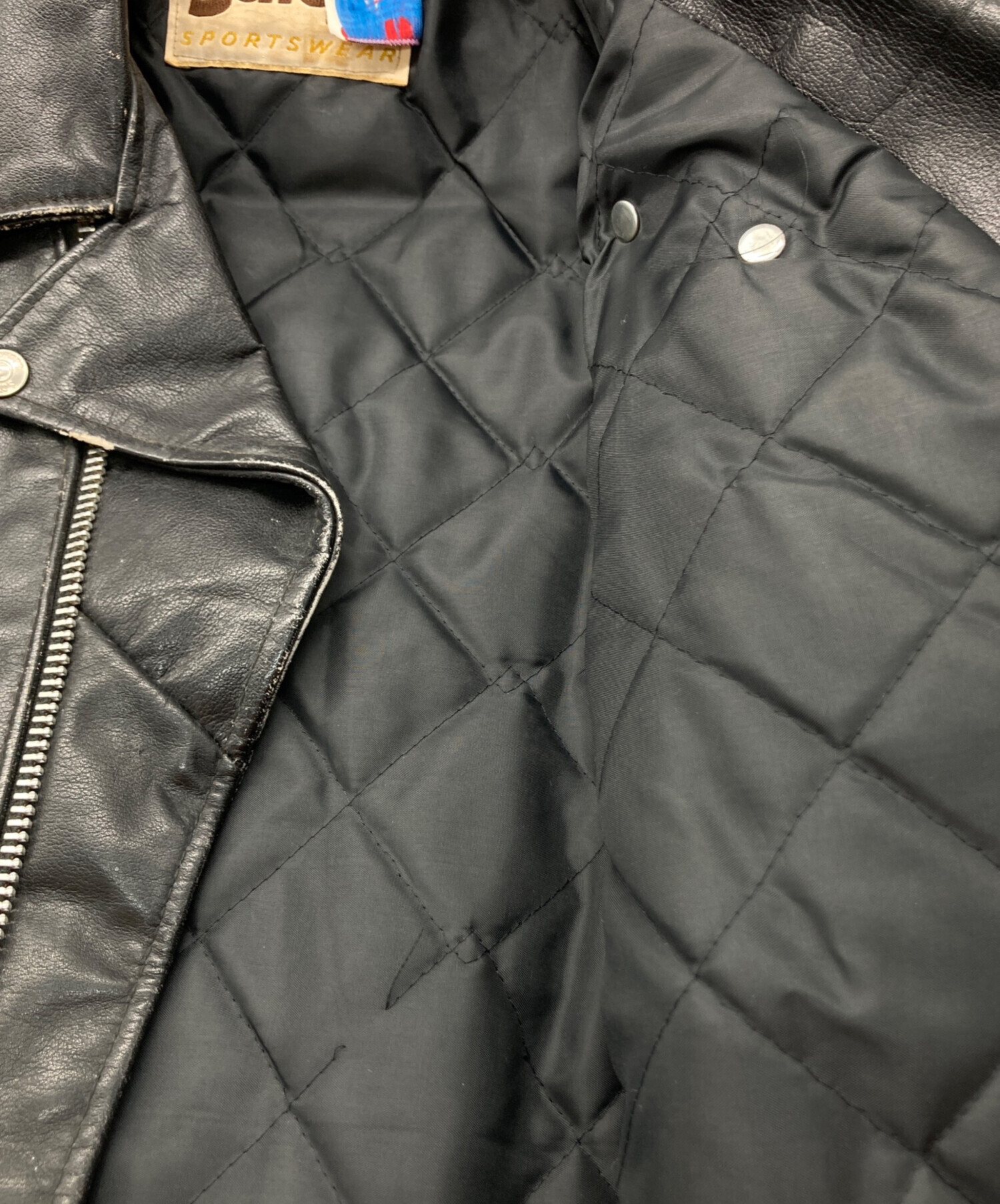 中古・古着通販】Schott (ショット) ダブルライダースレザージャケット