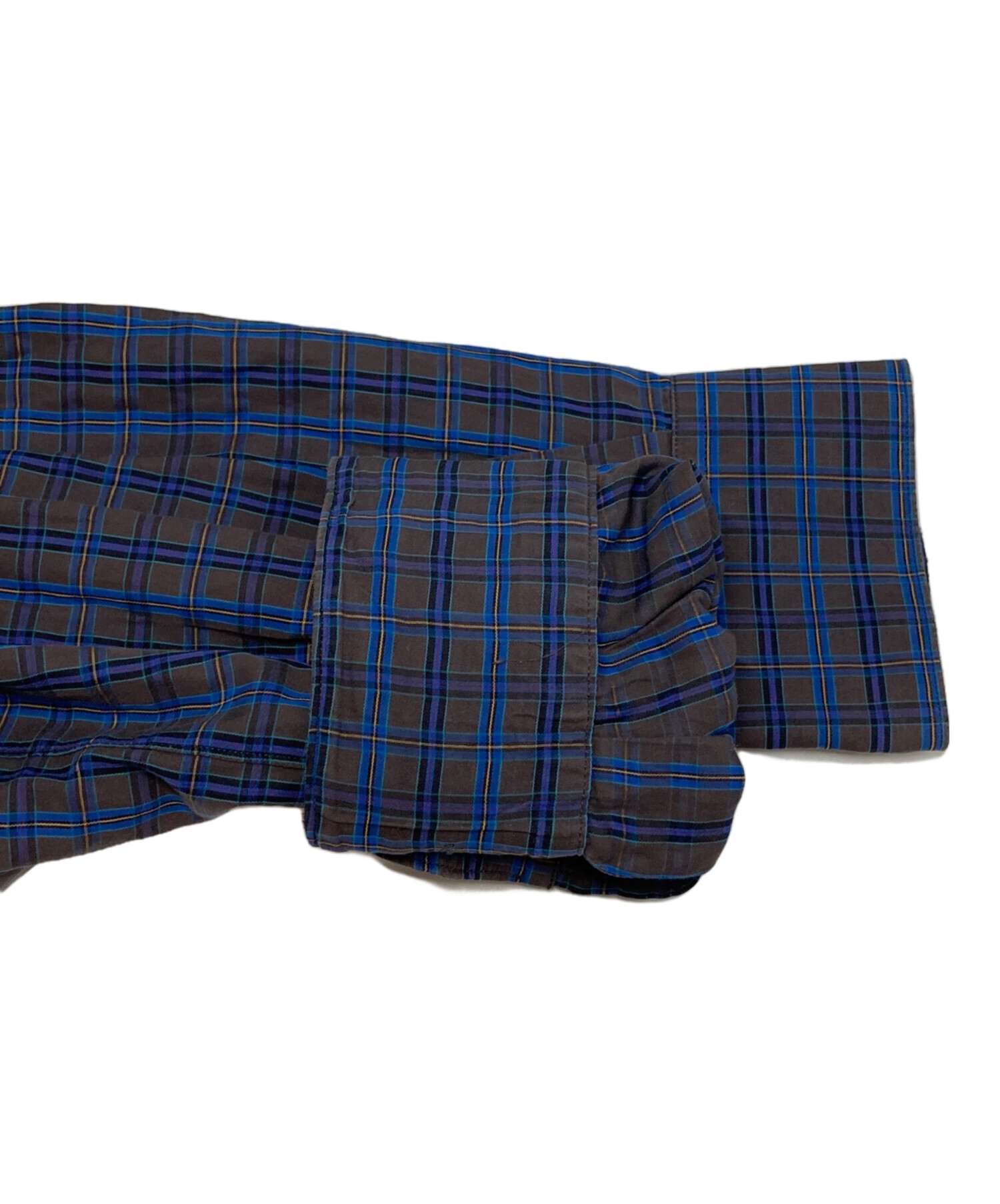 中古・古着通販】MIU MIU (ミュウミュウ) チェックシャツ グレー