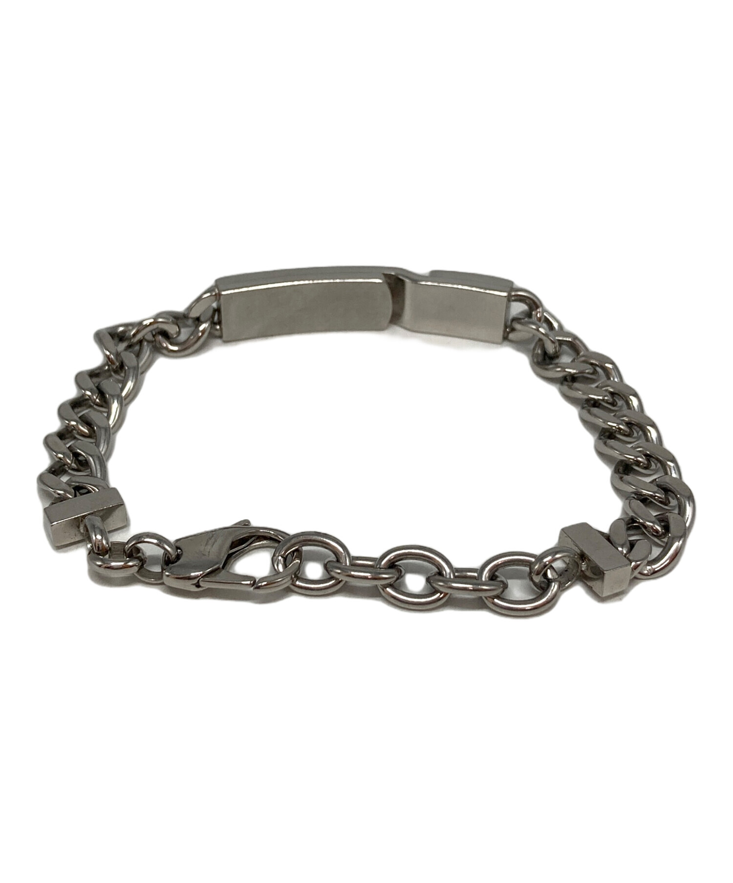 DIESEL ロゴ プレート チェーン ブレスレット Amazon.co.jp: [ディーゼル] DIESEL ロゴプレート＆チェーン