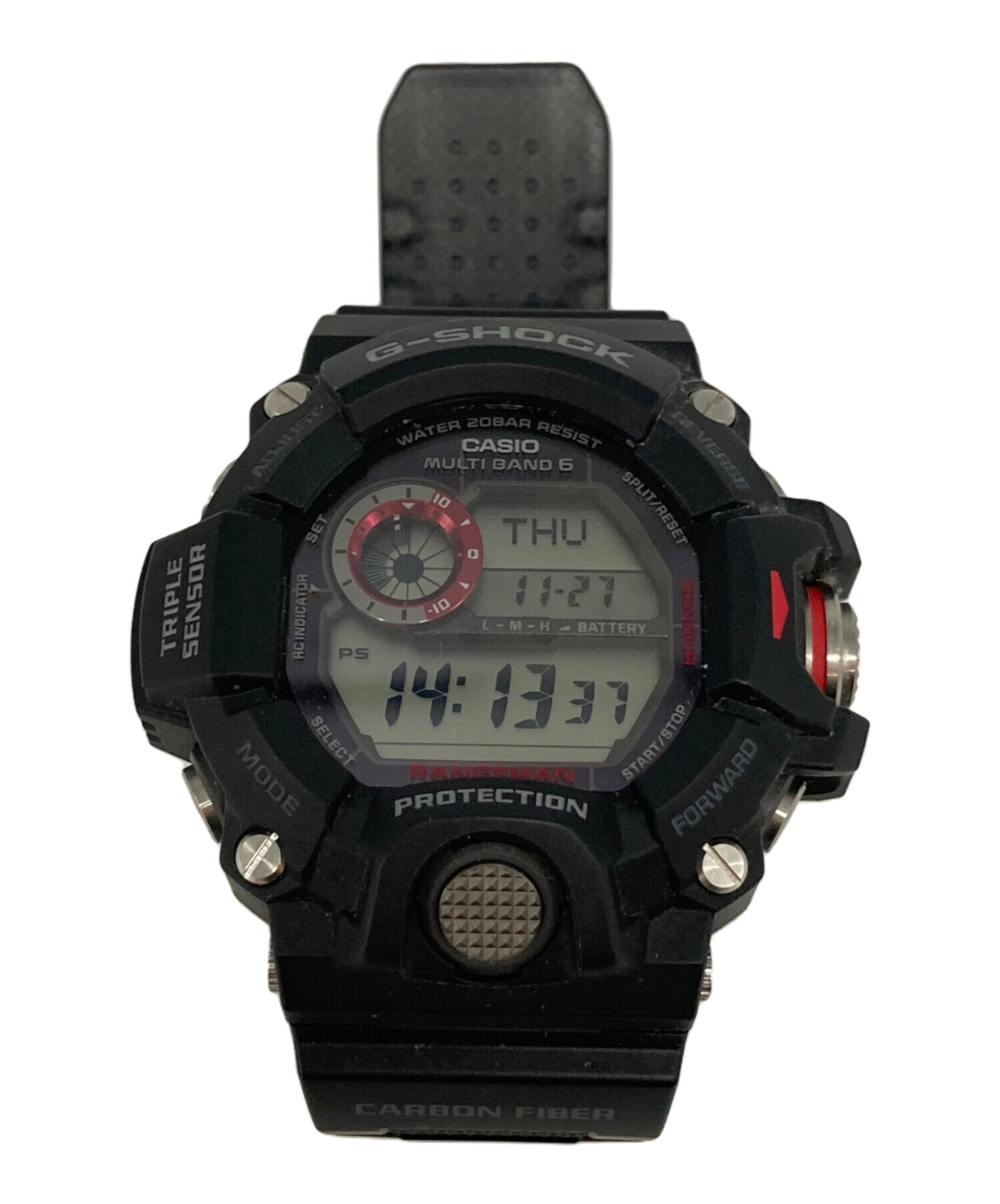 中古・古着通販】CASIO (カシオ) RANGEMAN ブラック｜ブランド・古着 