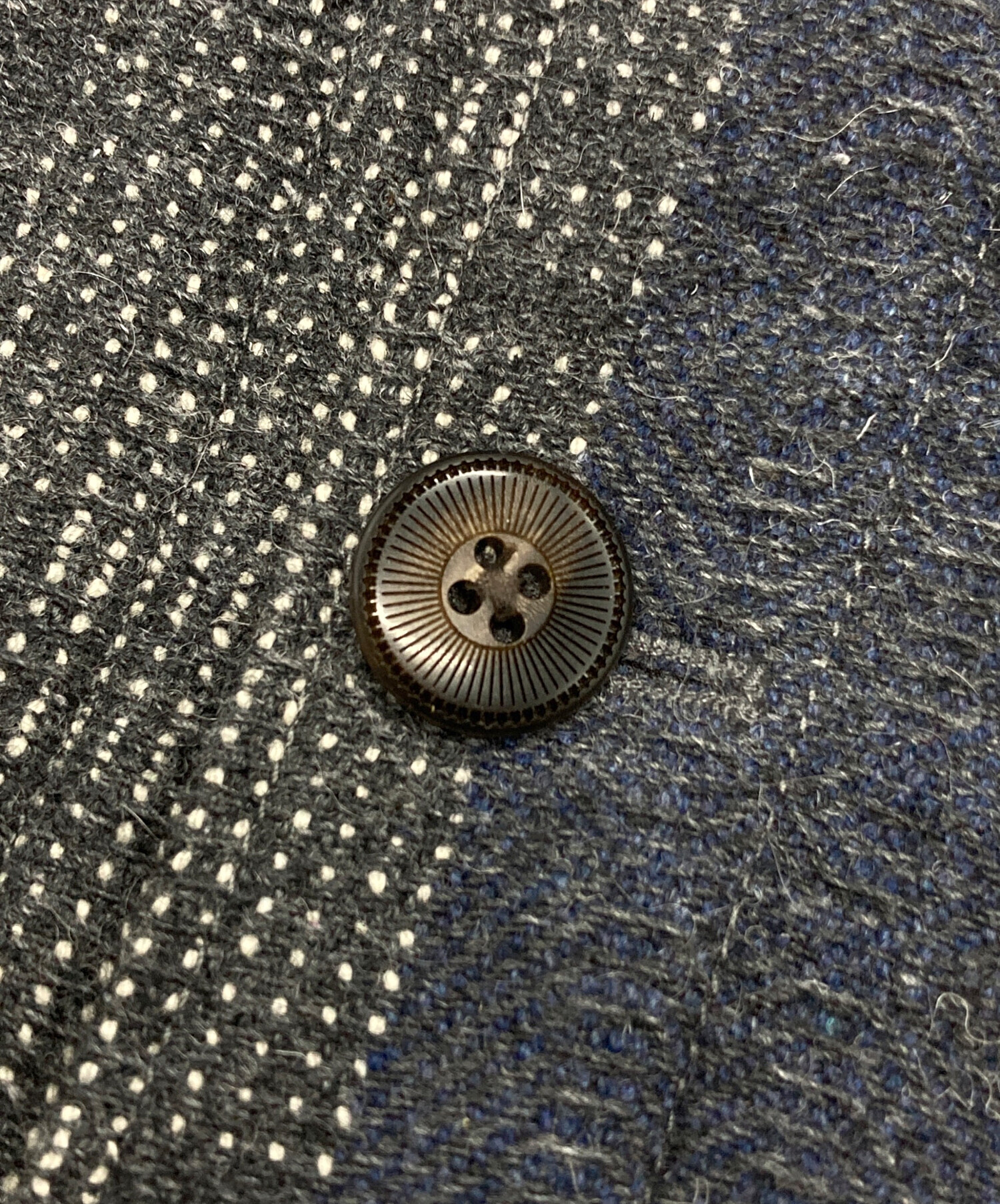 中古・古着通販】CALEE (キャリー) Wool Dobby work jacket グレー 