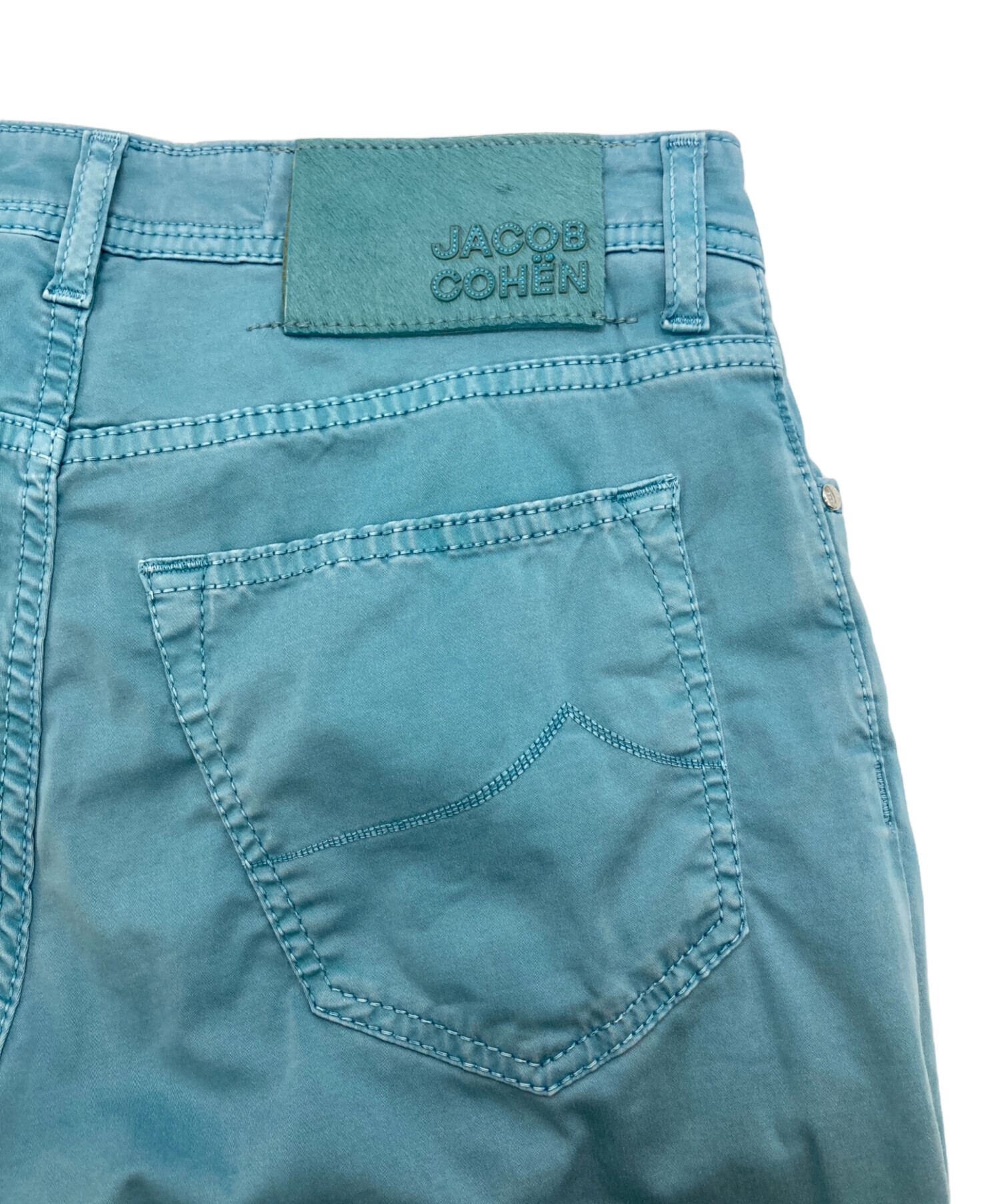 中古・古着通販】JACOB COHEN (ヤコブコーエン) スリム ガーメントダイ 