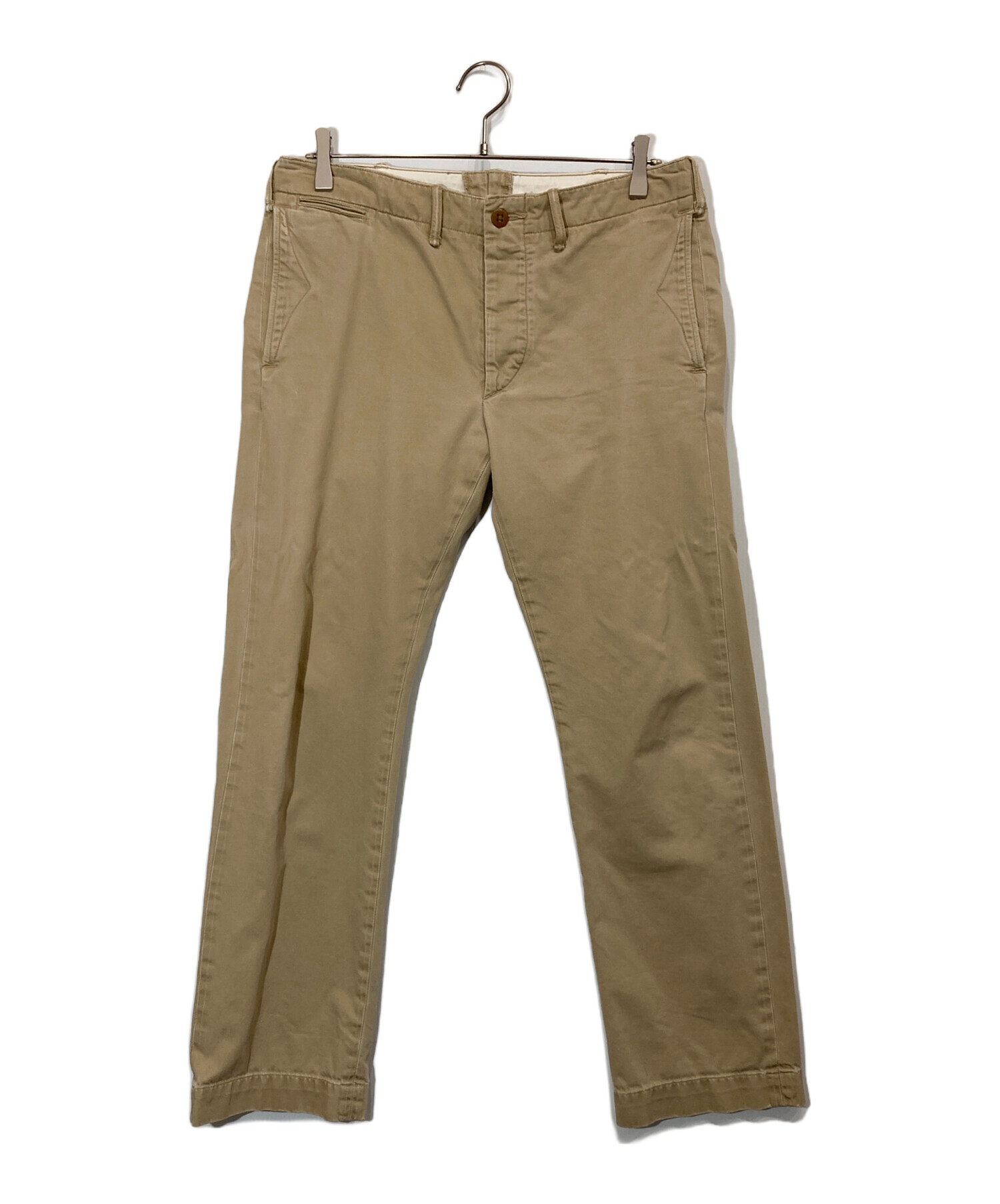 中古・古着通販】RRL (ダブルアールエル) ミリタリーチノパン ベージュ