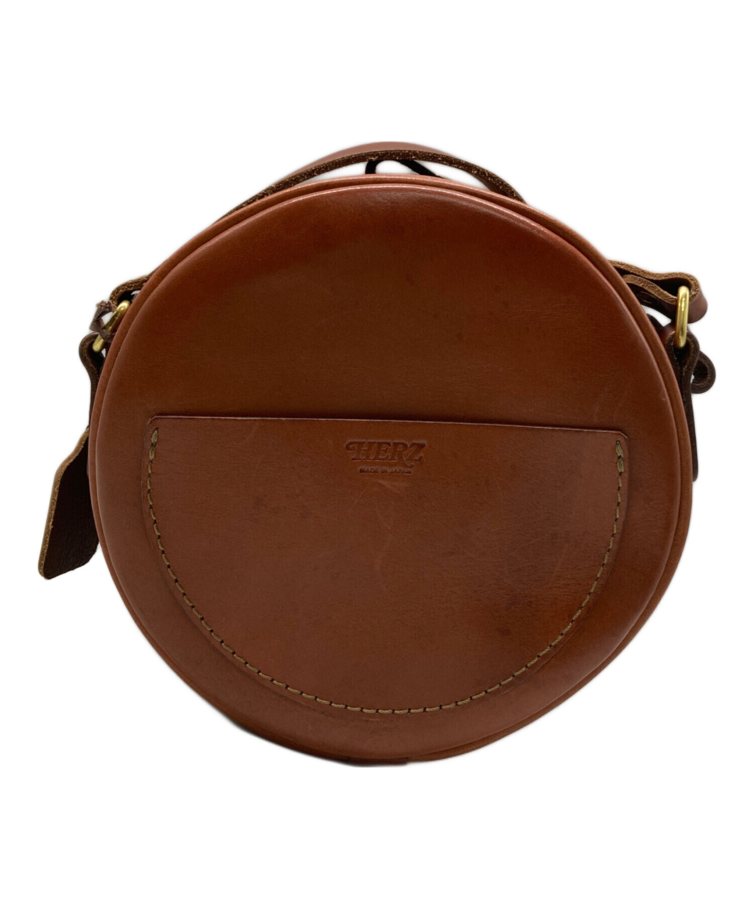 Herzまんまるショルダーポシェット 中古・古着通販】Herz (ヘルツ) まんまるショルダーポシェット