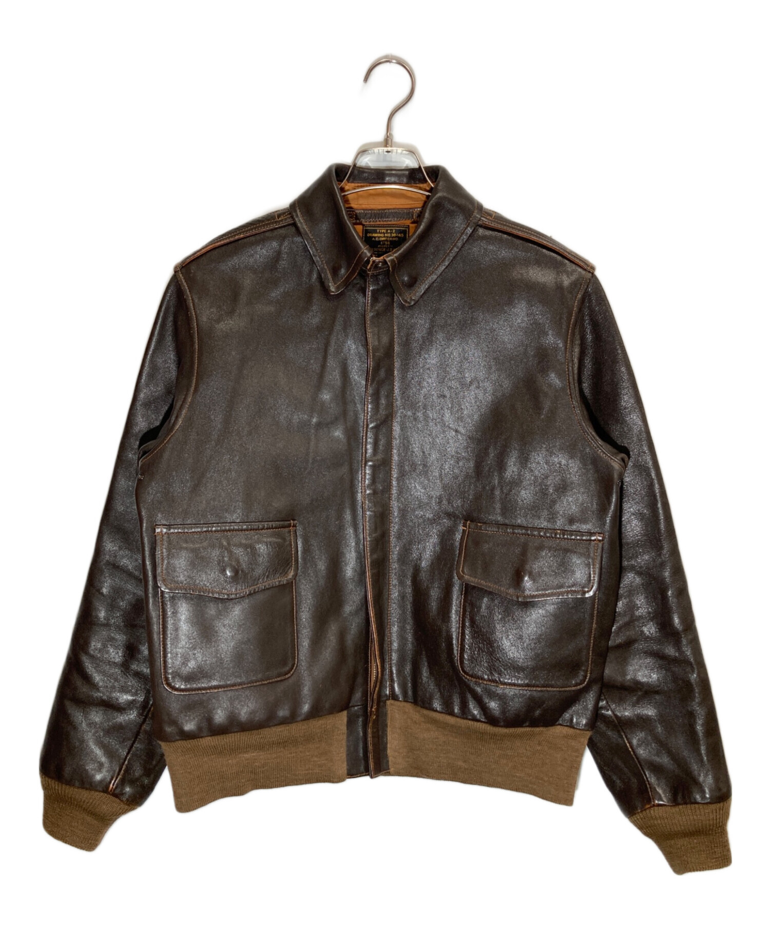 中古・古着通販】BUZZ RICKSON'S (バズリクソンズ) A-2 レザー