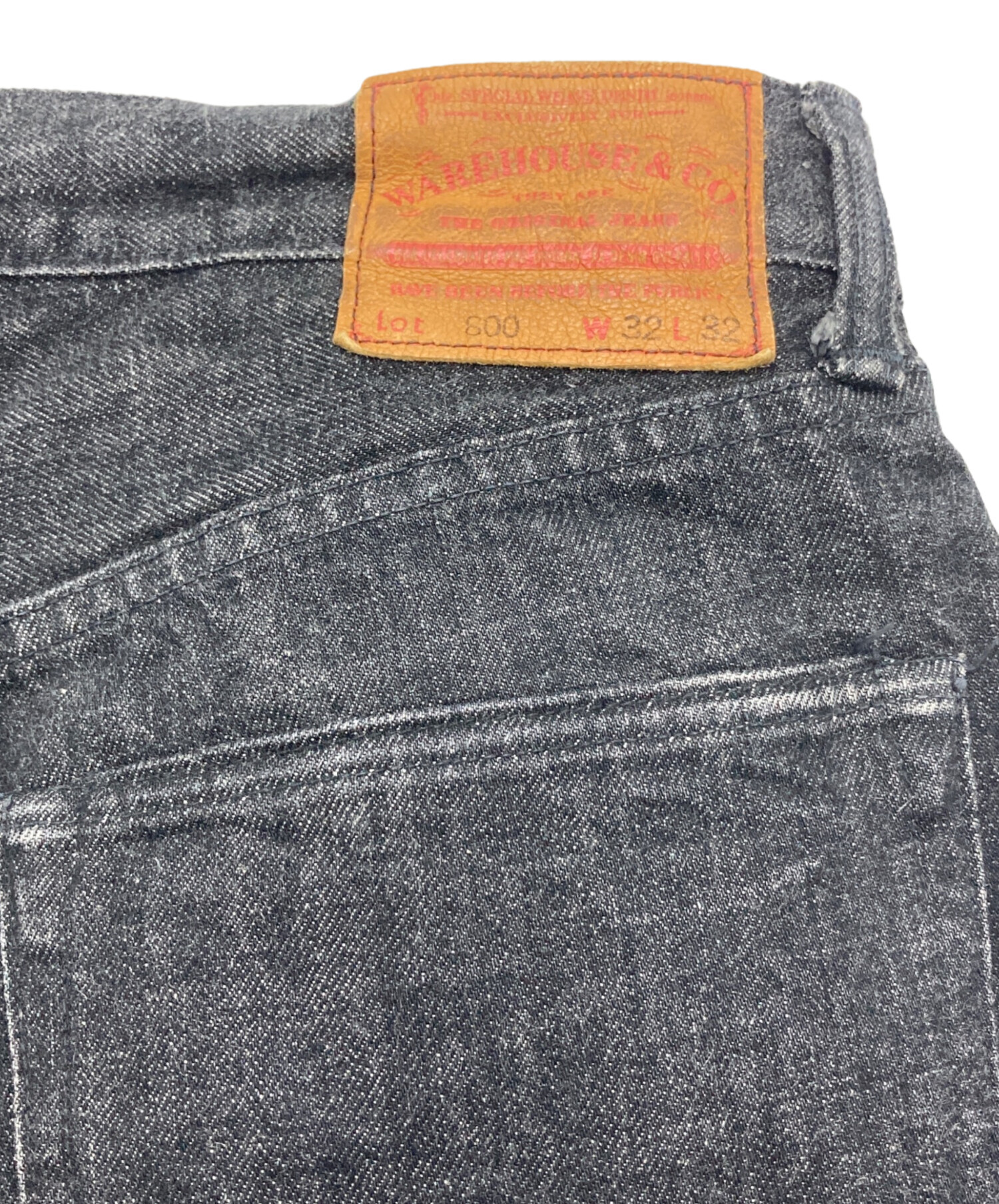 中古・古着通販】WAREHOUSE (ウエアハウス) デニムパンツ グレー