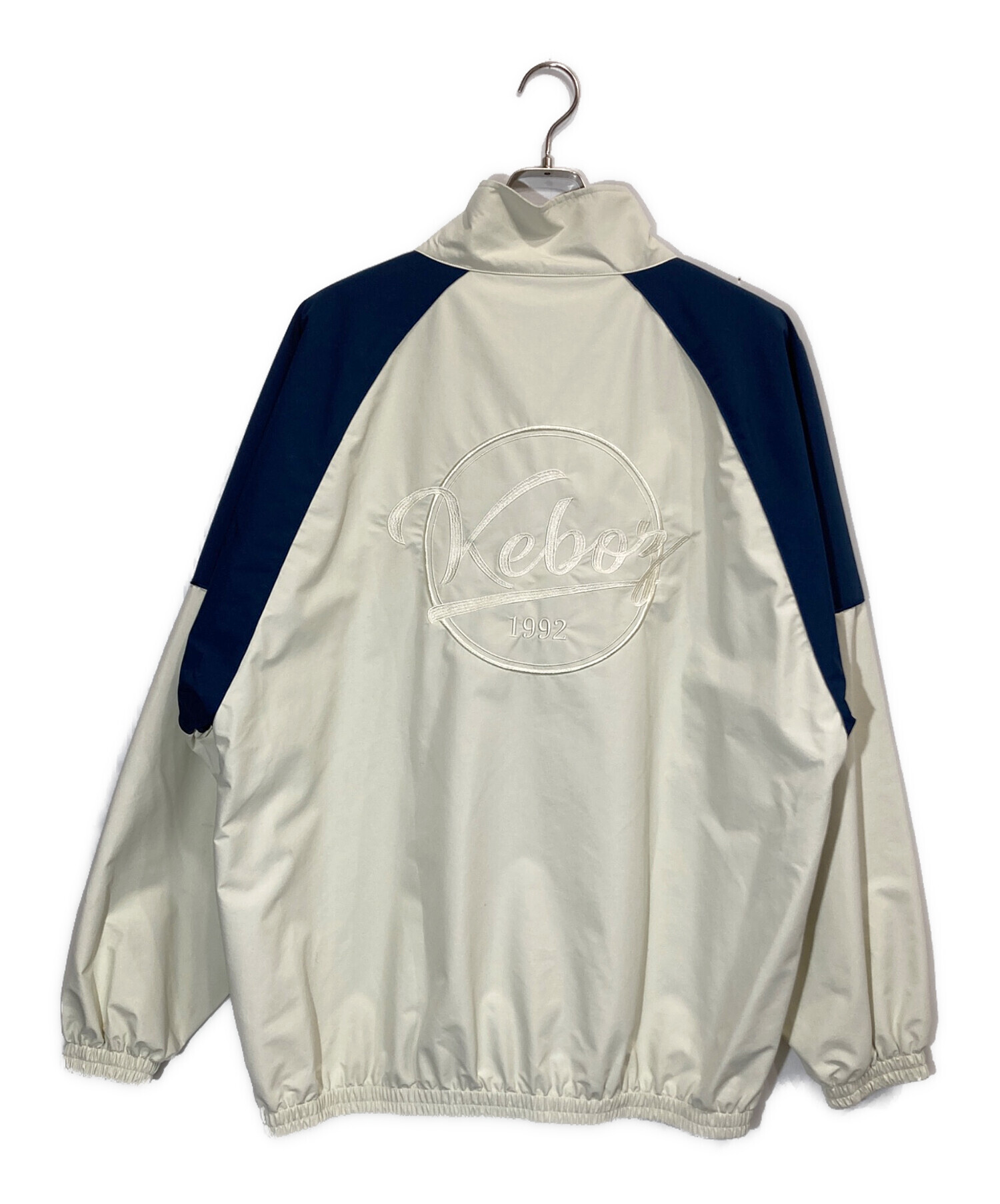 中古・古着通販】KEBOZ (ケボズ) 2TONE TRACK JACKET ネイビー