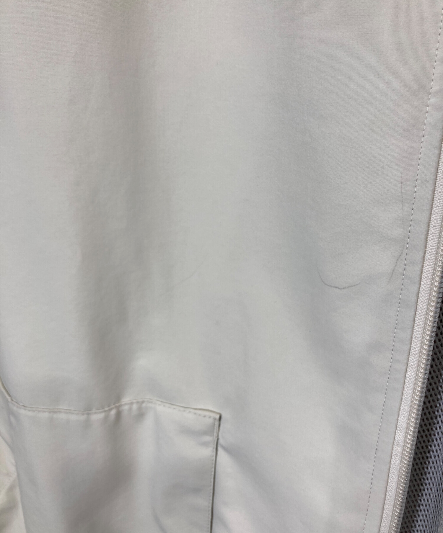 KEBOZ 2TONE TRACK JACKET White Lサイズ 中古・古着通販】KEBOZ (ケボズ) 2TONE TRACK JACKET ネイビー