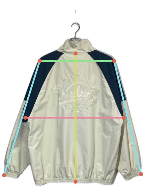 中古・古着通販】KEBOZ (ケボズ) 2TONE TRACK JACKET ネイビー