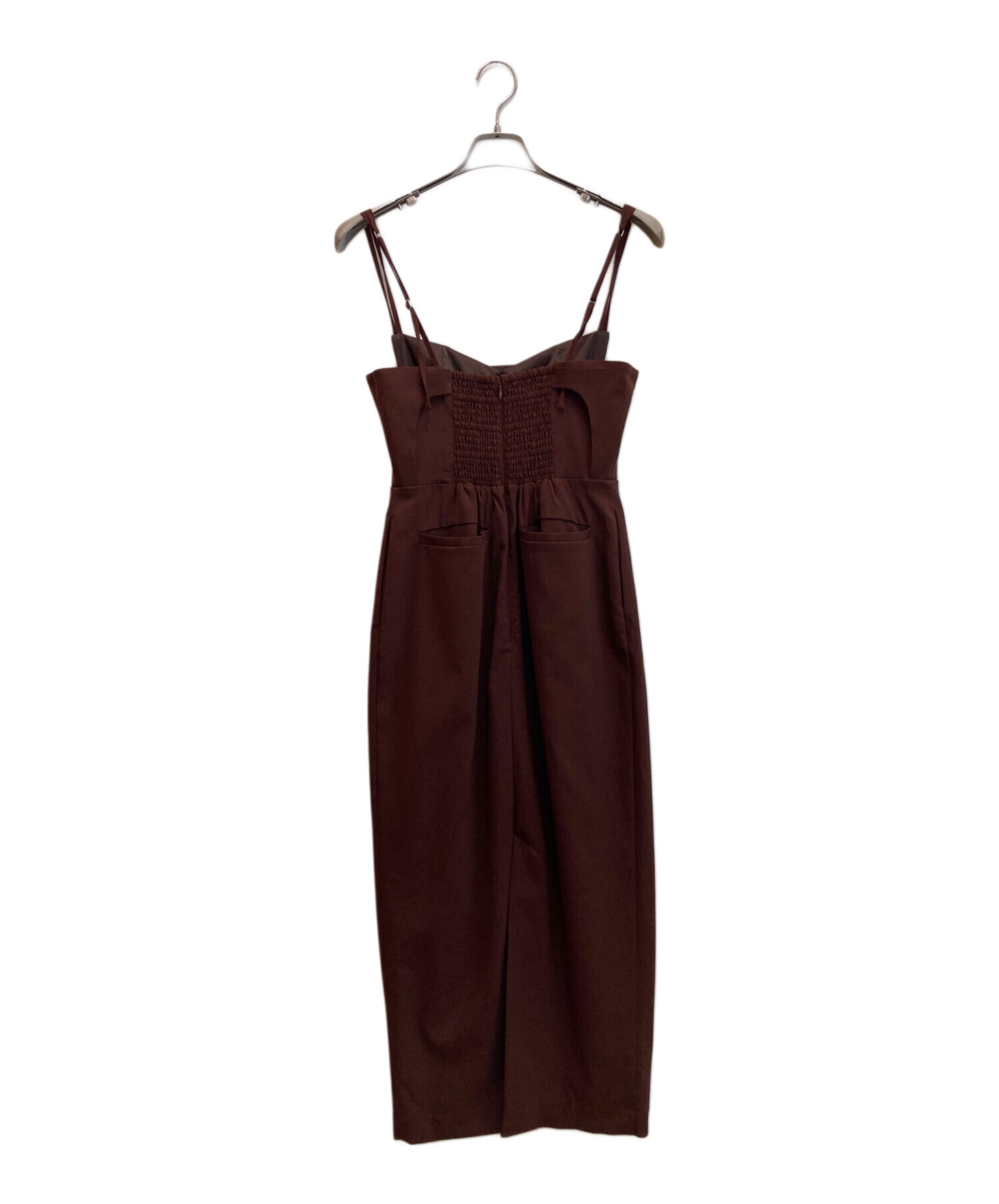 中古・古着通販】AMERI (アメリ) MEDI LAYERED SUSPENDER I LINE SKIRT