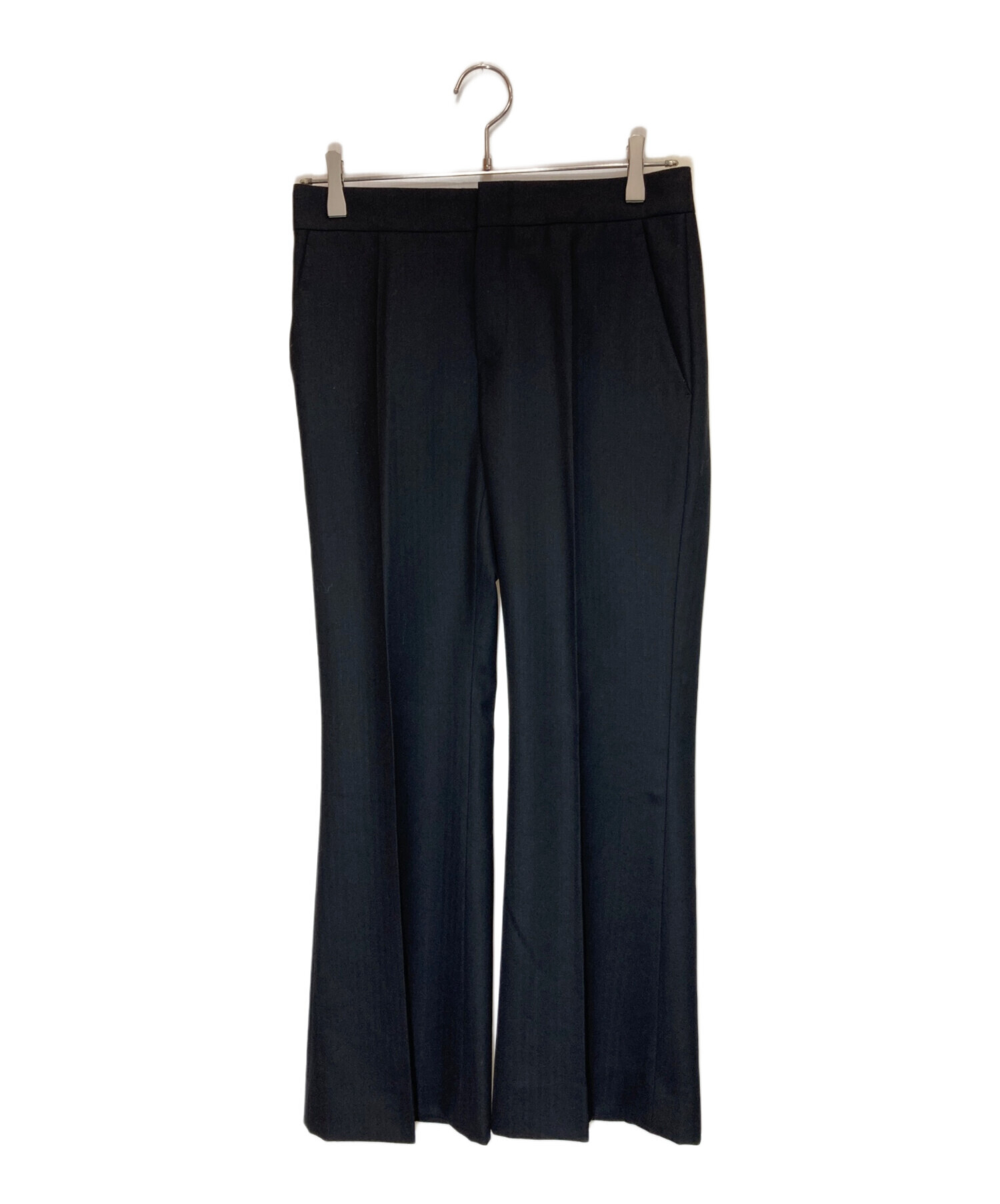 中古・古着通販】GUCCI (グッチ) オールドフレアスラックス ブラック