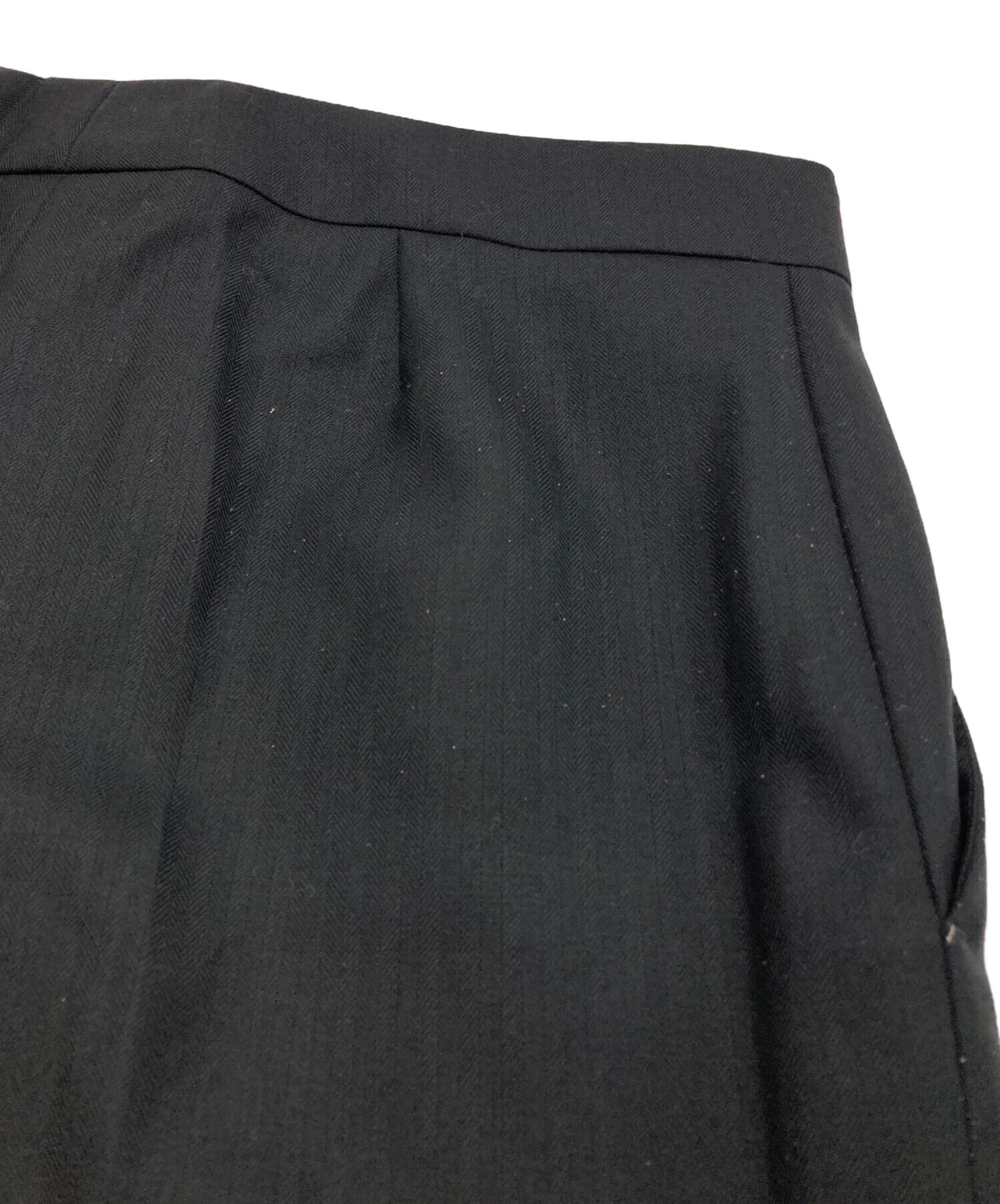 中古・古着通販】GUCCI (グッチ) オールドフレアスラックス ブラック