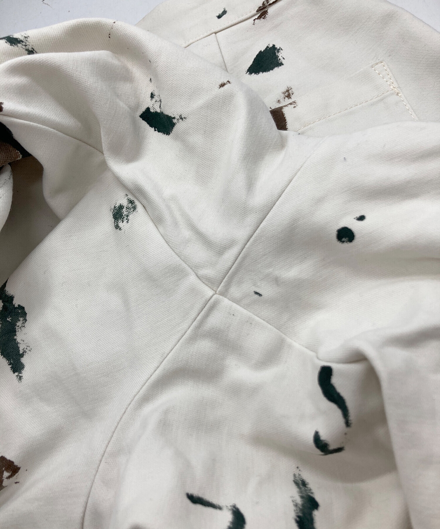 中古・古着通販】FOLL (フォル) hand painted camo work pants マルチ 