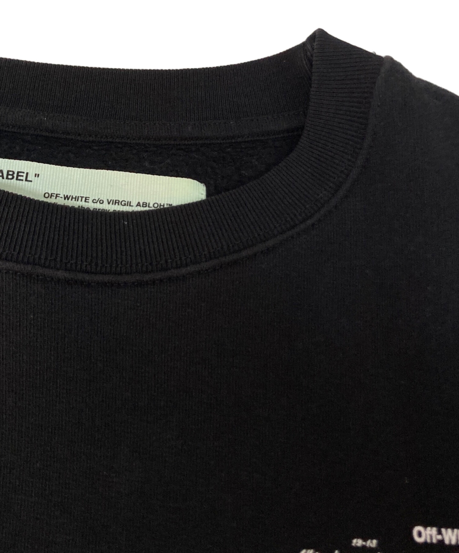 中古・古着通販】OFFWHITE (オフホワイト) アローロゴバックプリント 
