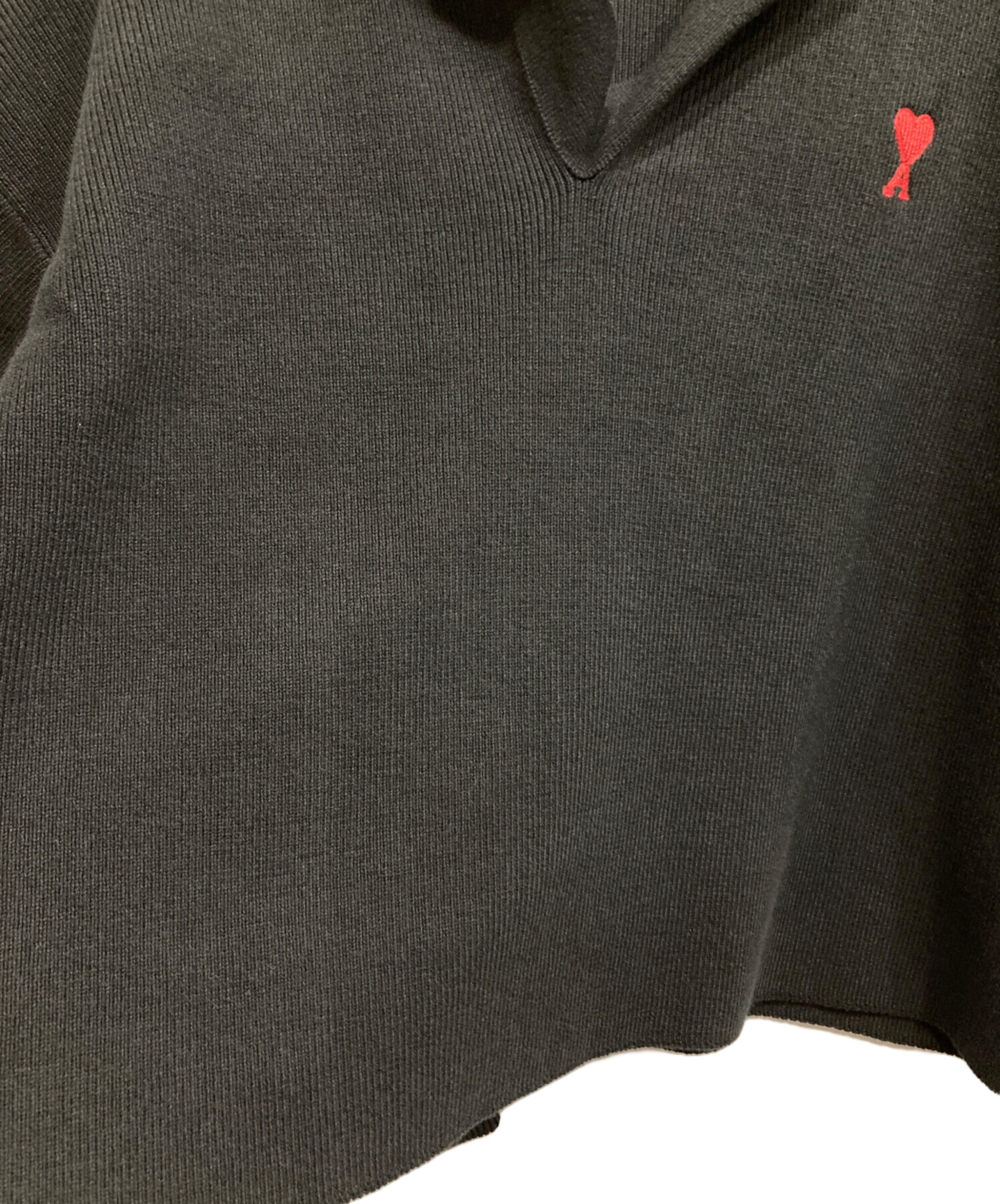 中古・古着通販】AMI PARIS (アミ パリス) ロゴスキッパーニット