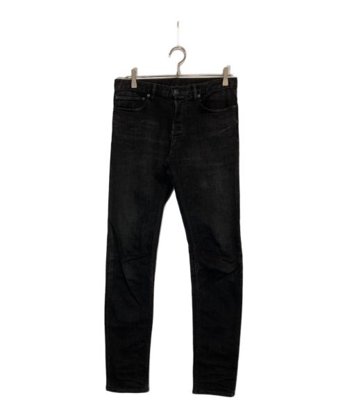 【初日割】大きいサイズ MINEDENIM S.SLIM 12 マインデニム 黒 中古・古着通販】MINEDENIM (マインデニム) S.Slim STR 5ポケット USD