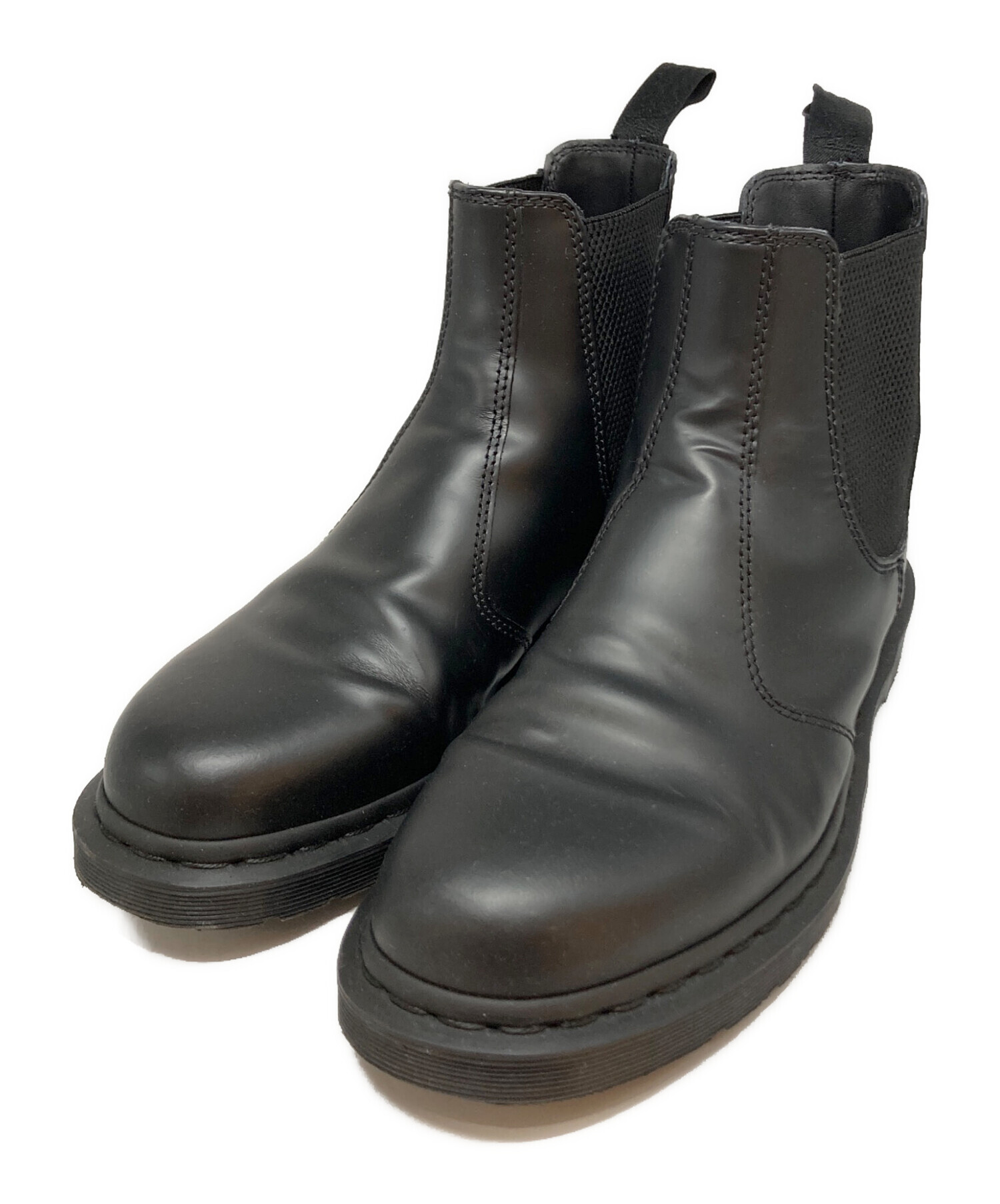 【週限定SALE】Dr. Martens ブラック サイドゴアブーツ UK8 中古・古着通販】Dr.Martens (ドクターマーチン) サイドゴアブーツ