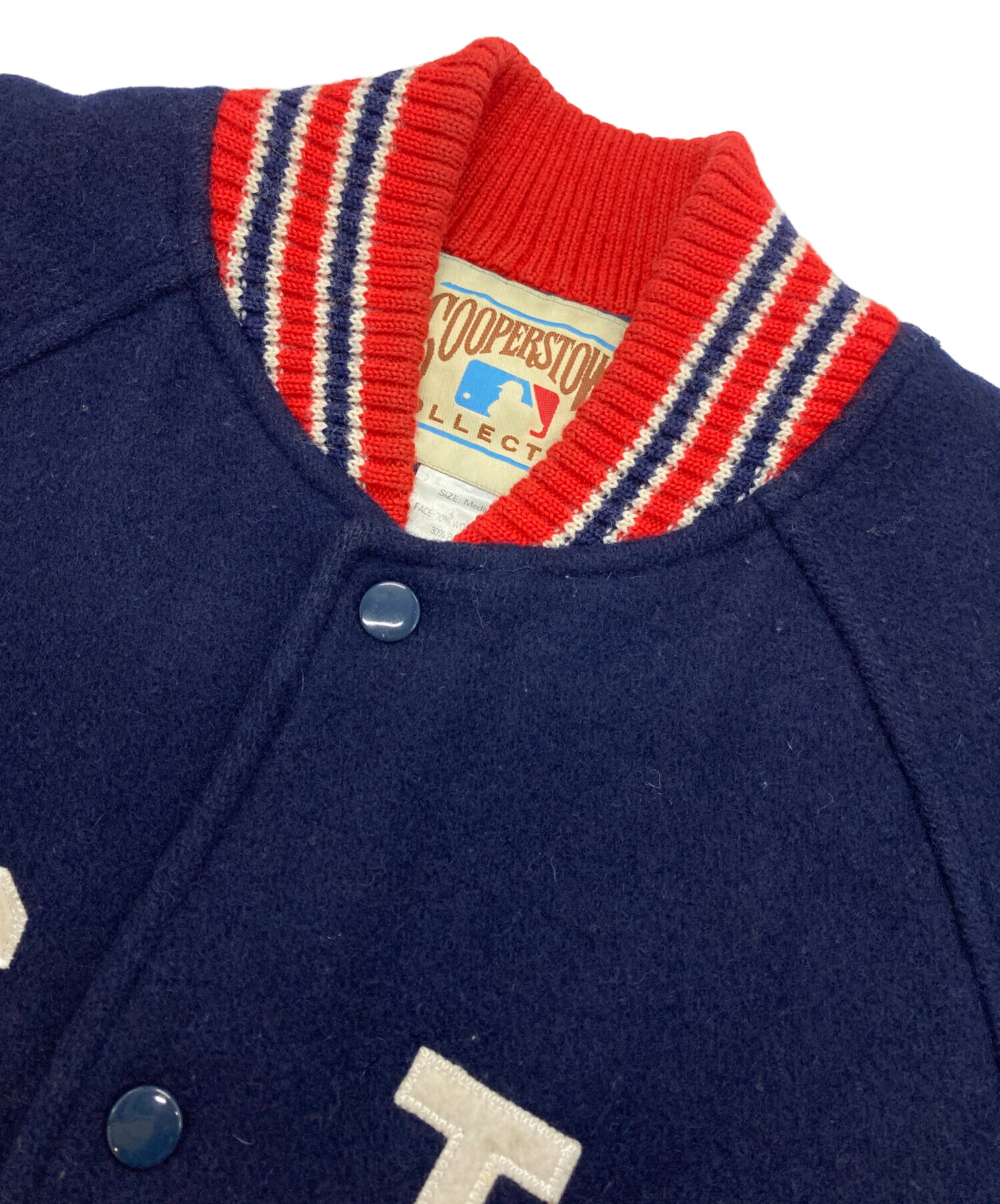 中古・古着通販】COOPERSTOWN (クーパーズタウン) ウールスタジャン