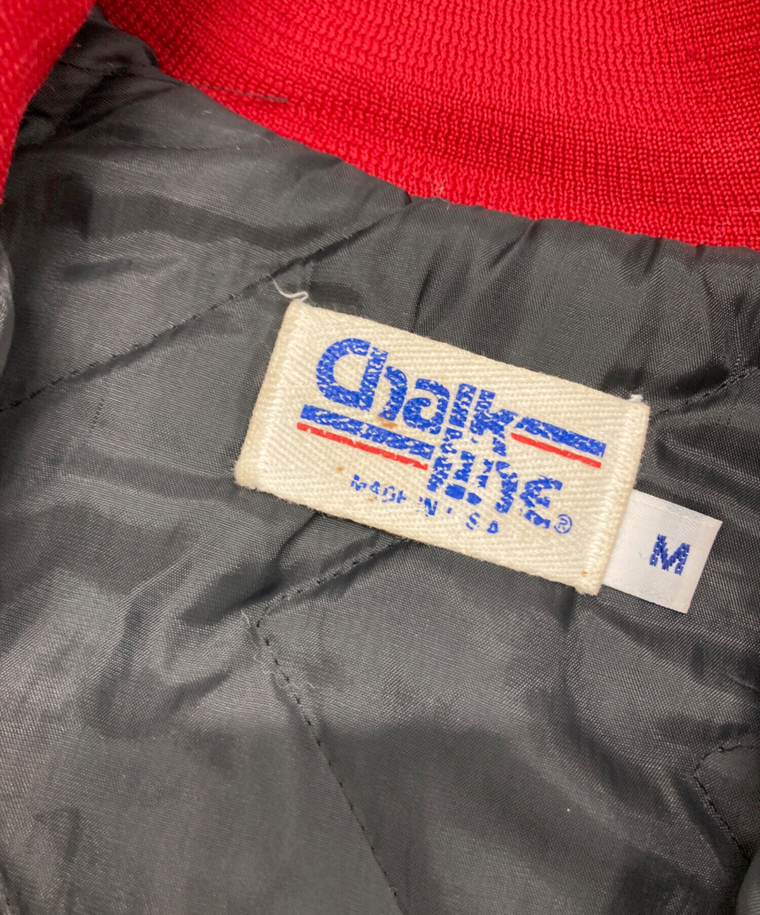 中古・古着通販】Chalk Line (チョークライン) 90sスタジャン ブラック