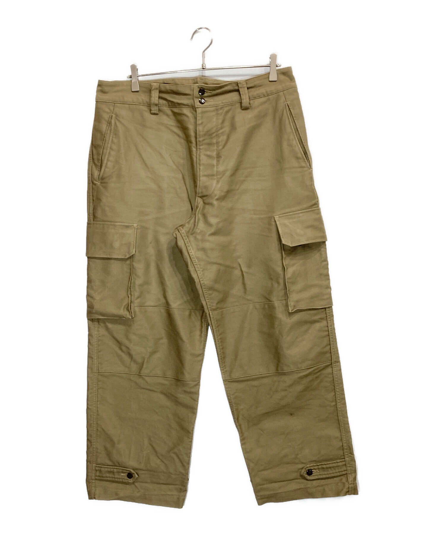 PAPABUBBLE。boncoura b47 カーゴパンツ B-47 Cargo Pants Deck Cloth khaki – BONCOURA Official Online Store