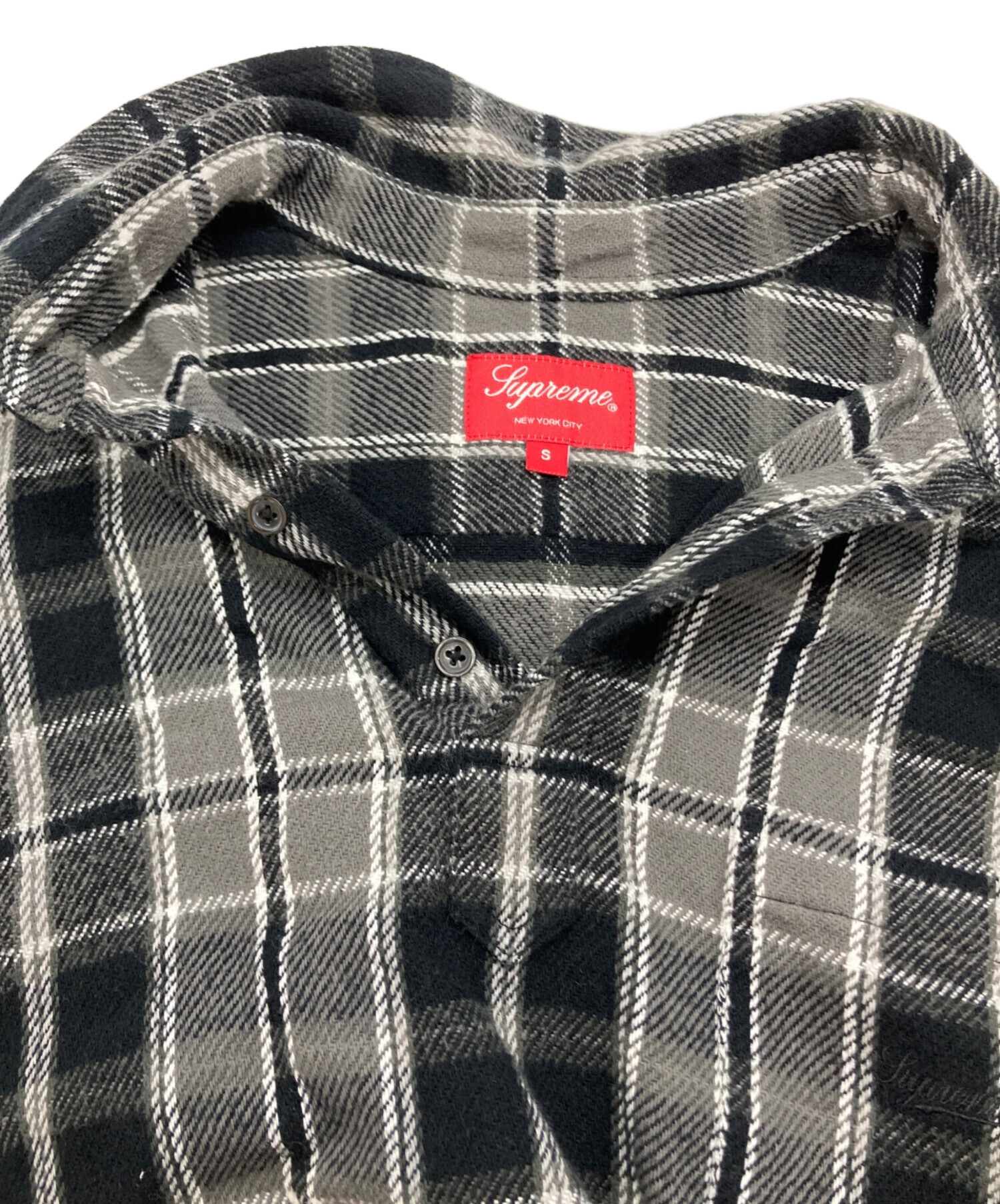 中古・古着通販】Supreme (シュプリーム) Pullover Plaid Flannel