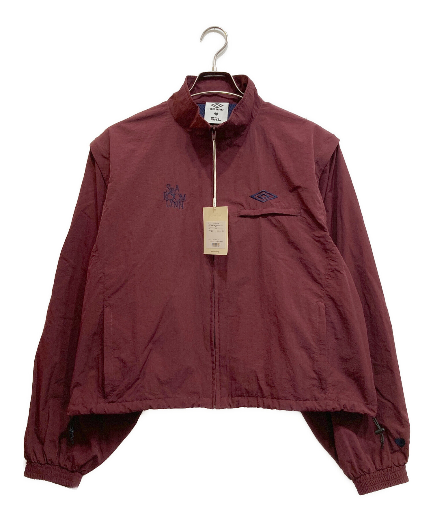 本日限定価格！シールームリンUMBRO x SRLナイロントラックジャケット UMBRO x SRL ナイロントラックジャケット シールーム・リン