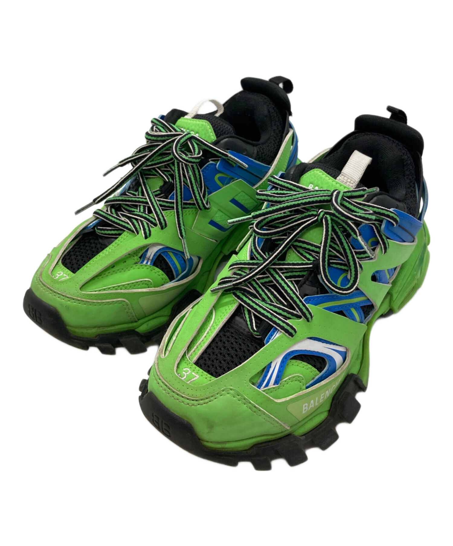 中古・古着通販】BALENCIAGA (バレンシアガ) TRACK TRAINER グリーン