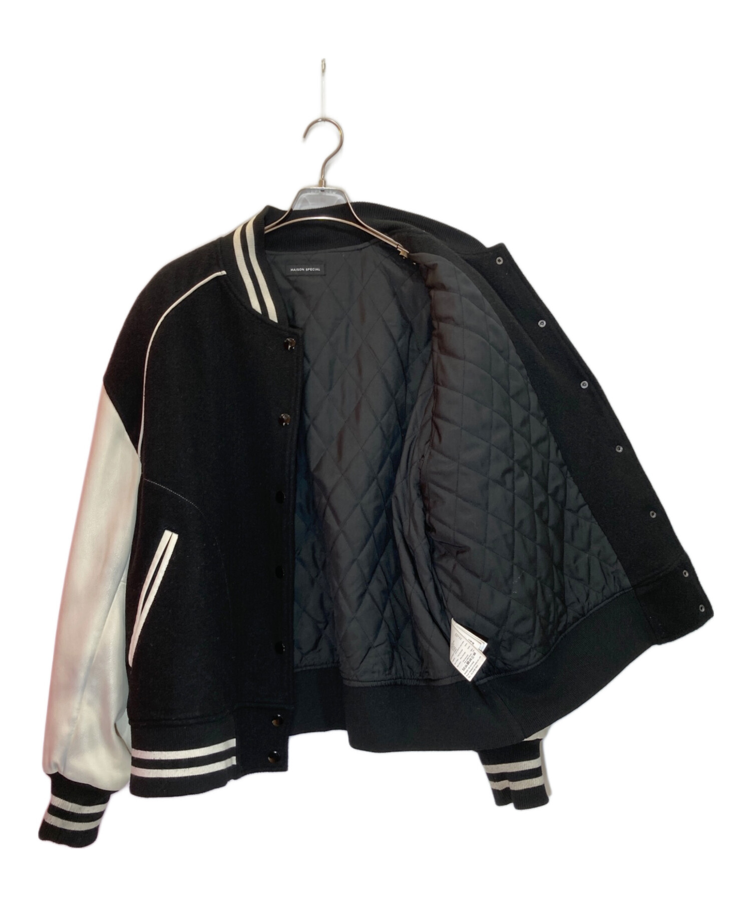 中古・古着通販】MAISON SPECIAL (メゾンスペシャル) Varsity Jacket