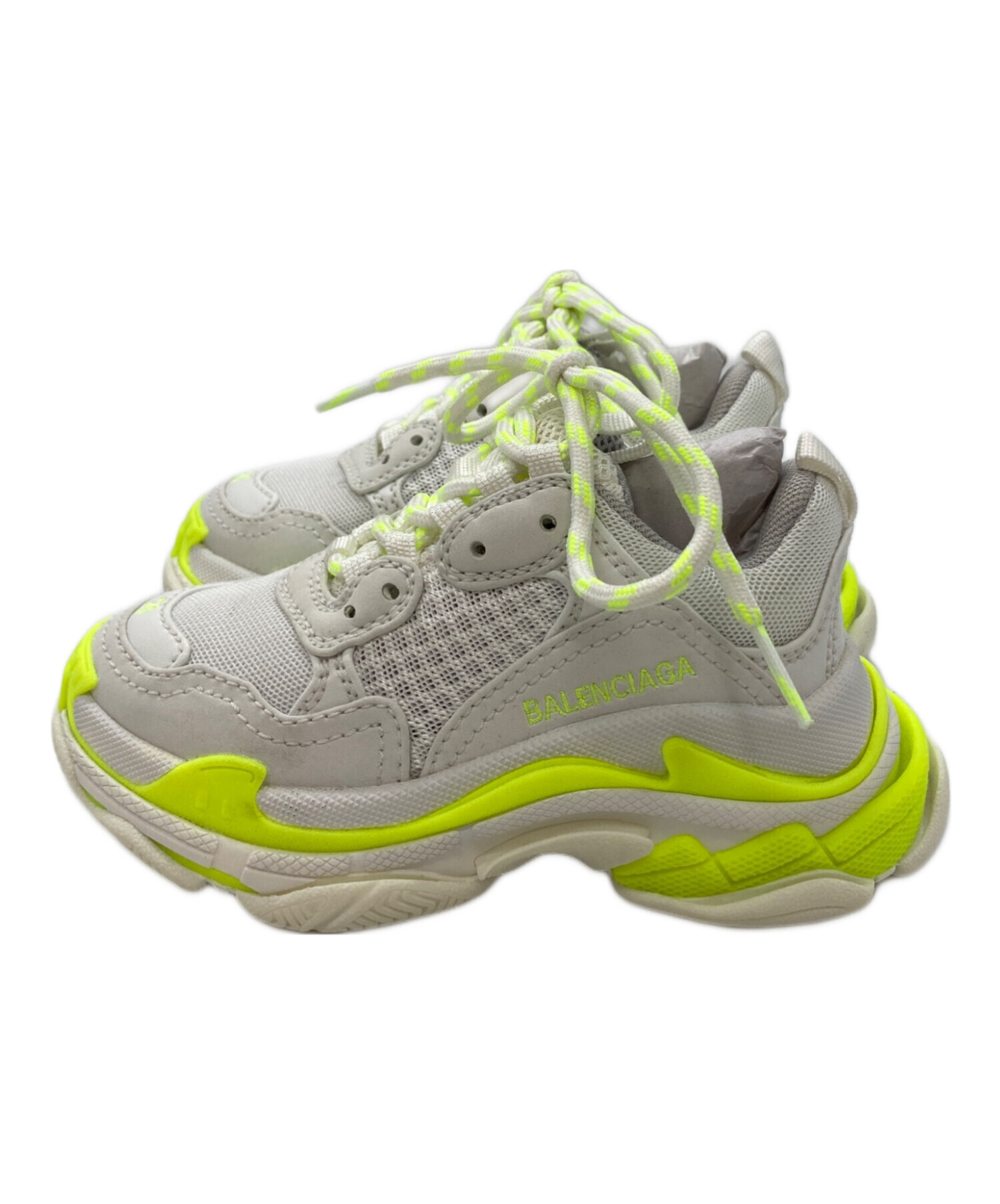 中古・古着通販】BALENCIAGA (バレンシアガ) TRIPLE S ホワイト サイズ