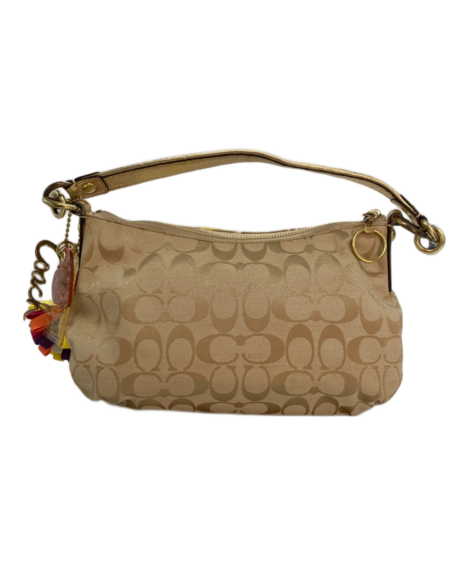 中古・古着通販】COACH (コーチ) ポピー グラフィティショルダーバッグ 