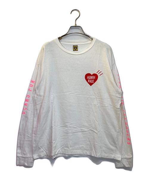 中古・古着通販】HUMAN MADE (ヒューマンメイド) HEART LOGO LS TEE