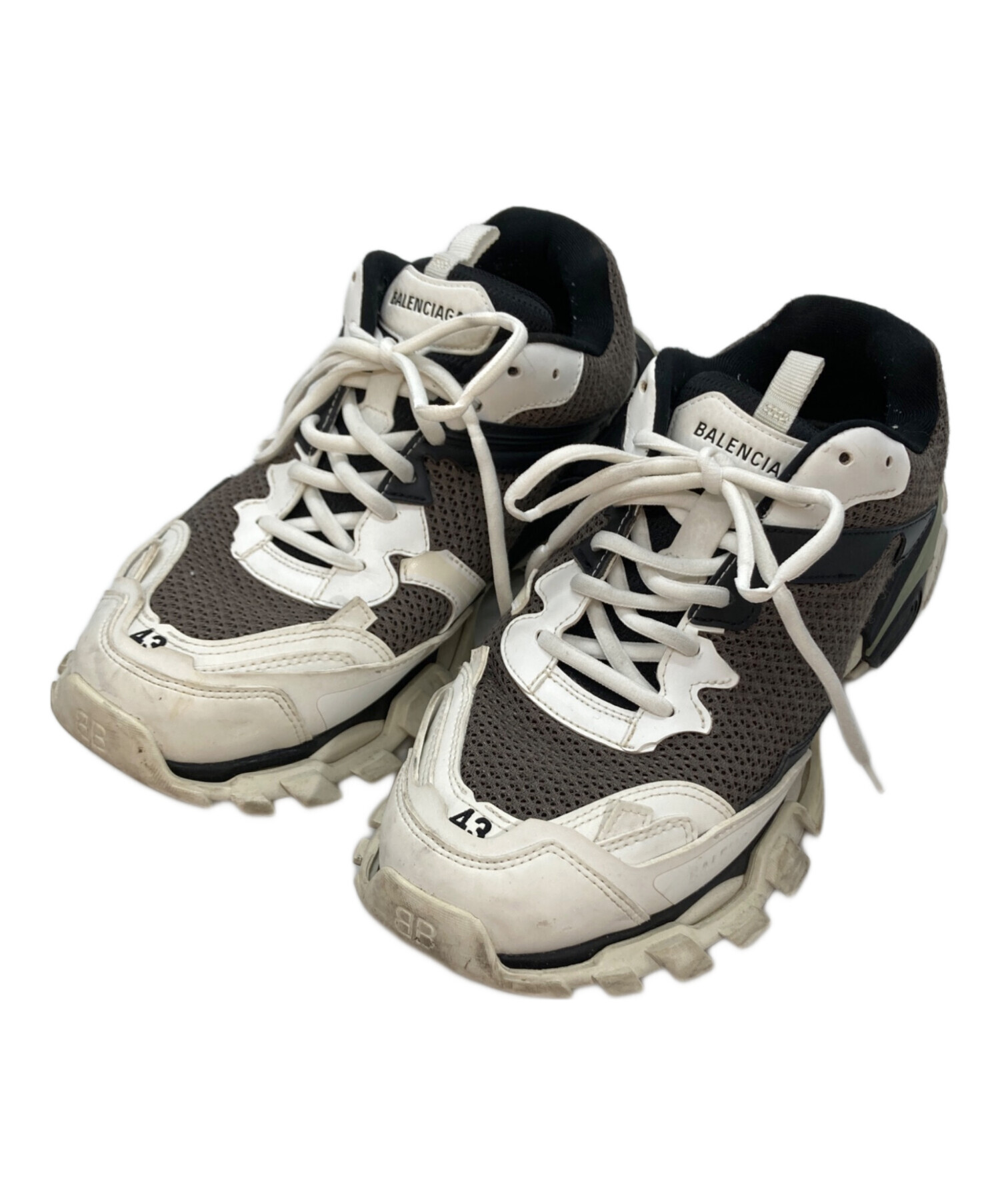 中古・古着通販】BALENCIAGA (バレンシアガ) TRACK3 SNEAKER ホワイト 