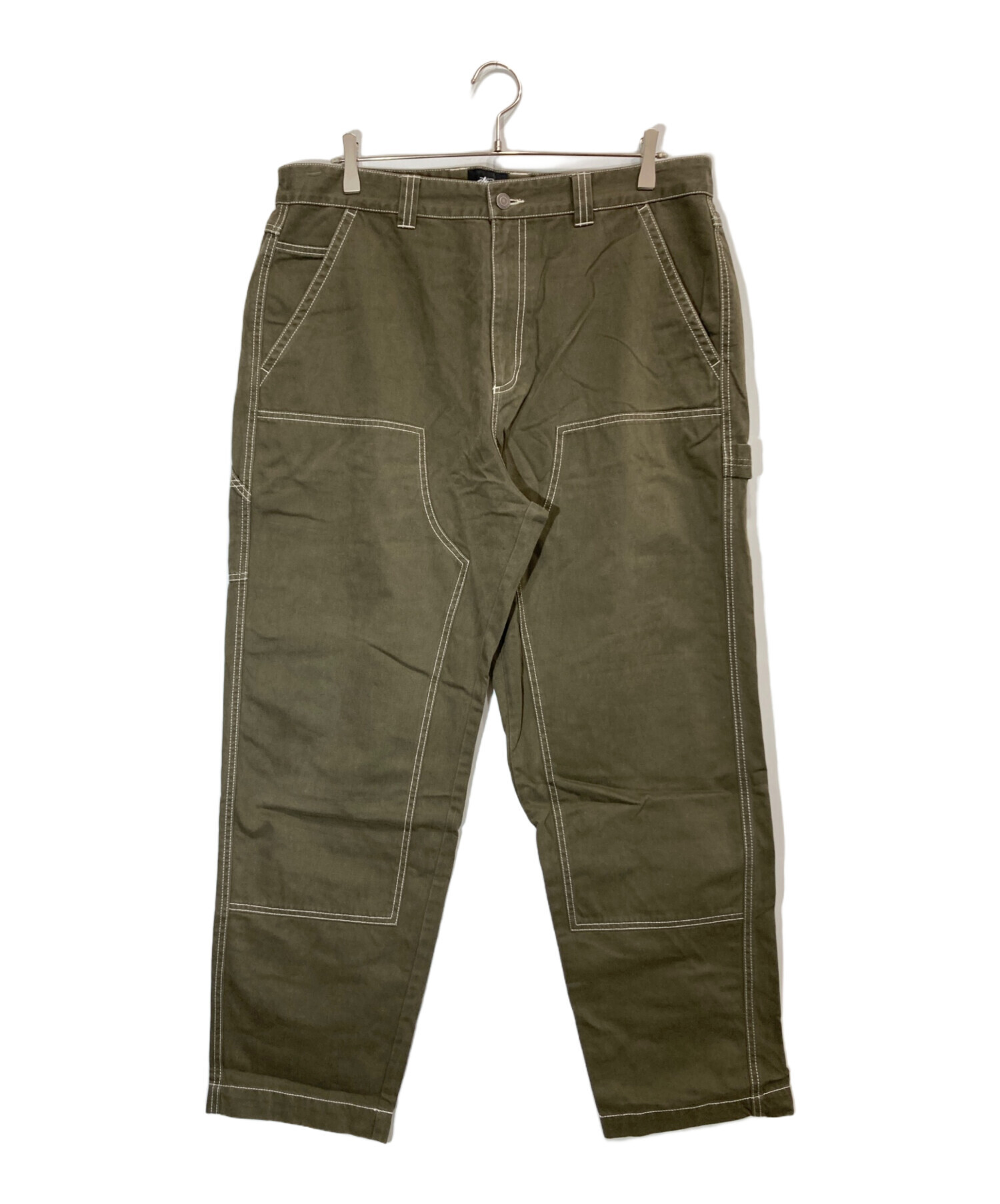 中古・古着通販】stussy (ステューシー) Canvas Carpenter ダブルニー