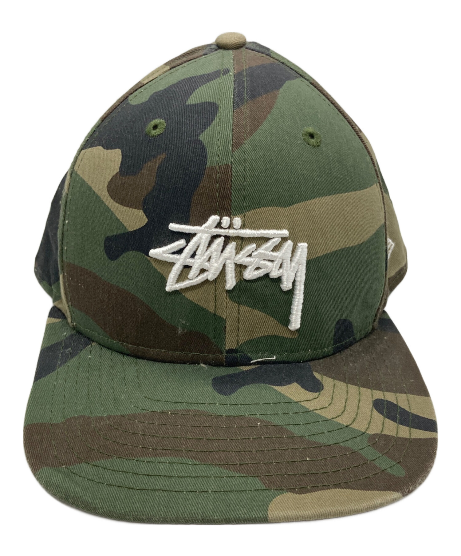 帽子 90s- stussy night camouflage hat 中古・古着通販】stussy (ステューシー) New Era (ニューエラ