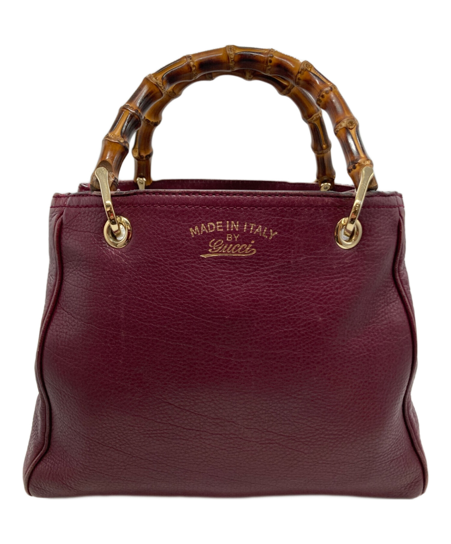 中古・古着通販】GUCCI (グッチ) バンブー スモールショッパー 2way