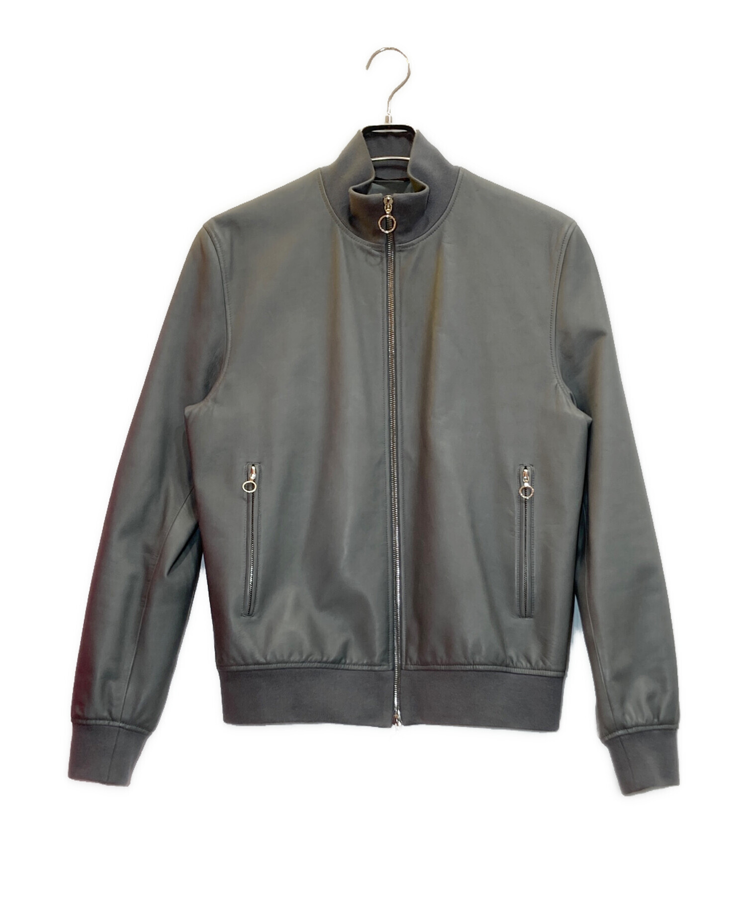 中古・古着通販】SERAPHIN (セラフィン) CHANBORDラムレザーブルゾン