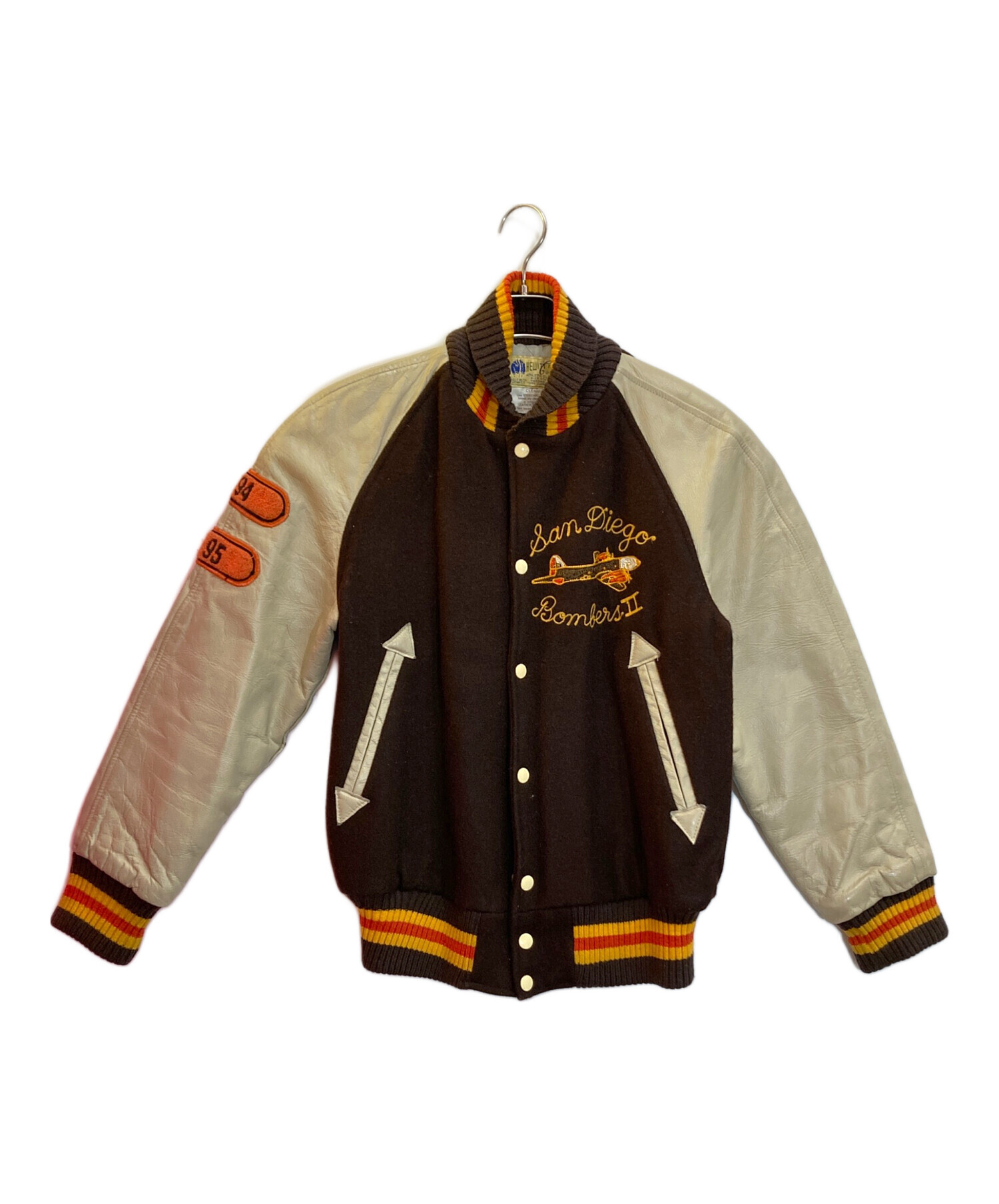 HEWITT × BACKDROP スタジャン USA製 サイズ40 中古・古着通販】HEWITT (ヒューイット) BACKDROP (バックドロップ