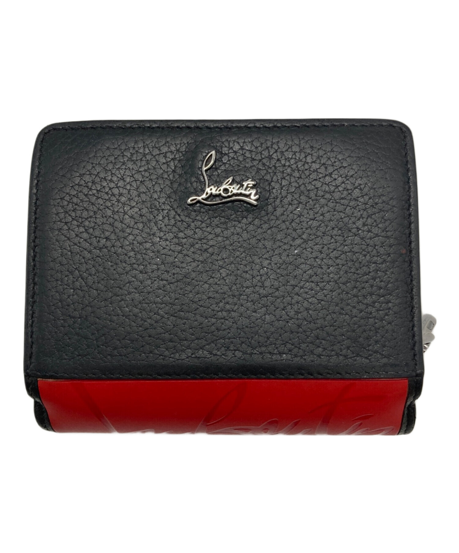 クリスチャンルブタン　長財布　中古 クリスチャンルブタン 長財布 黒 - メルカリ