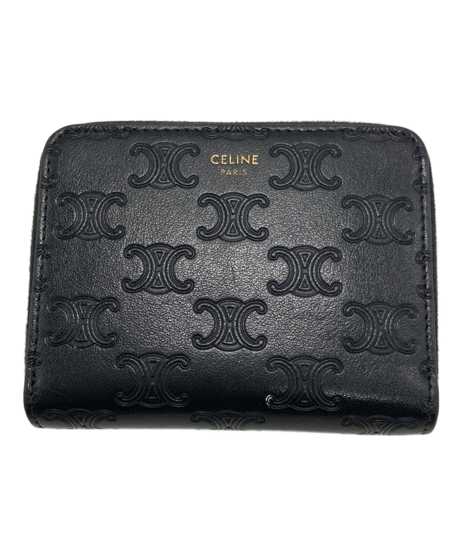 中古・古着通販】CELINE (セリーヌ) トリオンフ コンパクト ジップド