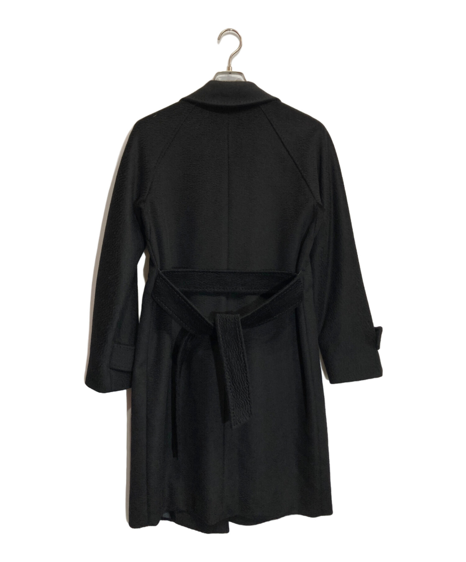中古・古着通販】MaxMara (マックスマーラ) ベルト付きキャメルロング 