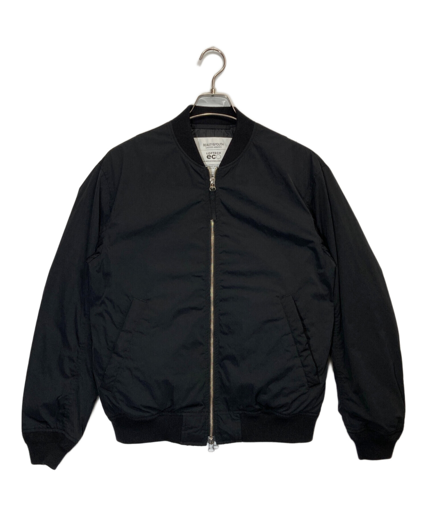 古着BEAUTY&YOUTH MA-1ジャケット Lサイズ 中古・古着通販】BEAUTY&YOUTH (ビューティーアンドユース) LOFTECH