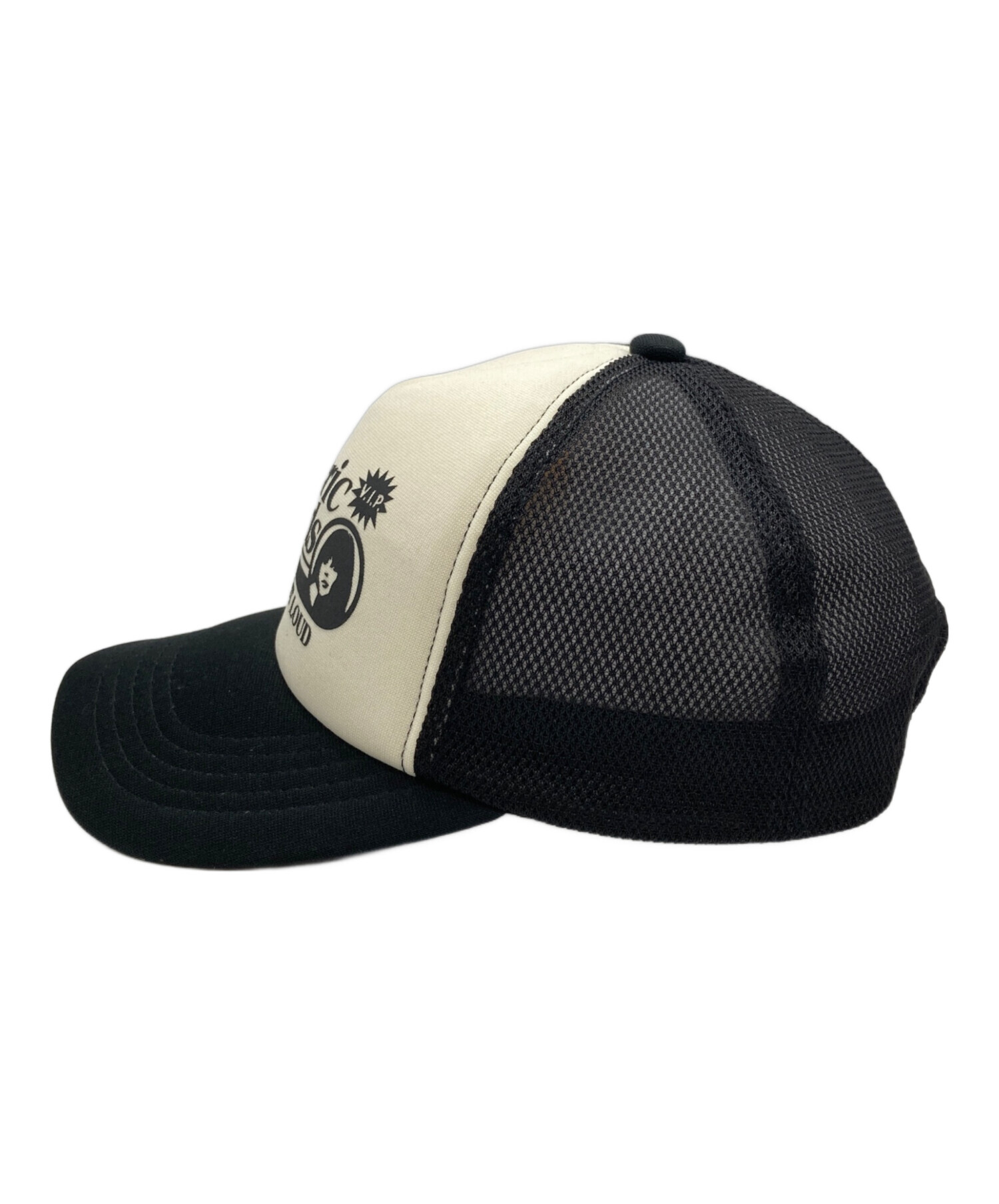 Hysteric Glamour メッシュキャップ 黒 HYSTERIC GLAMOUR - HYSTERIC RECORDS メッシュキャップ / ブラック