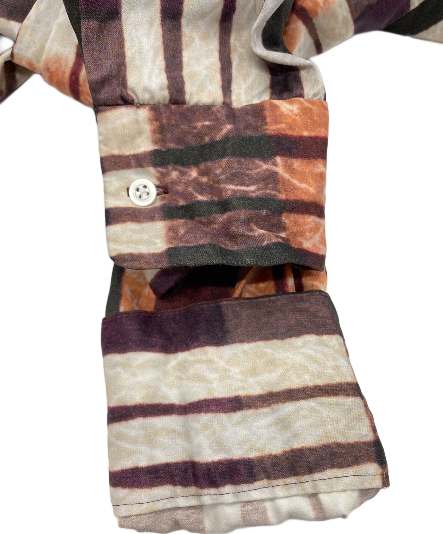 メンズウェア END. x Needles 中古・古着通販】Needles (ニードルズ) Cut off Bottom Classic Shirt