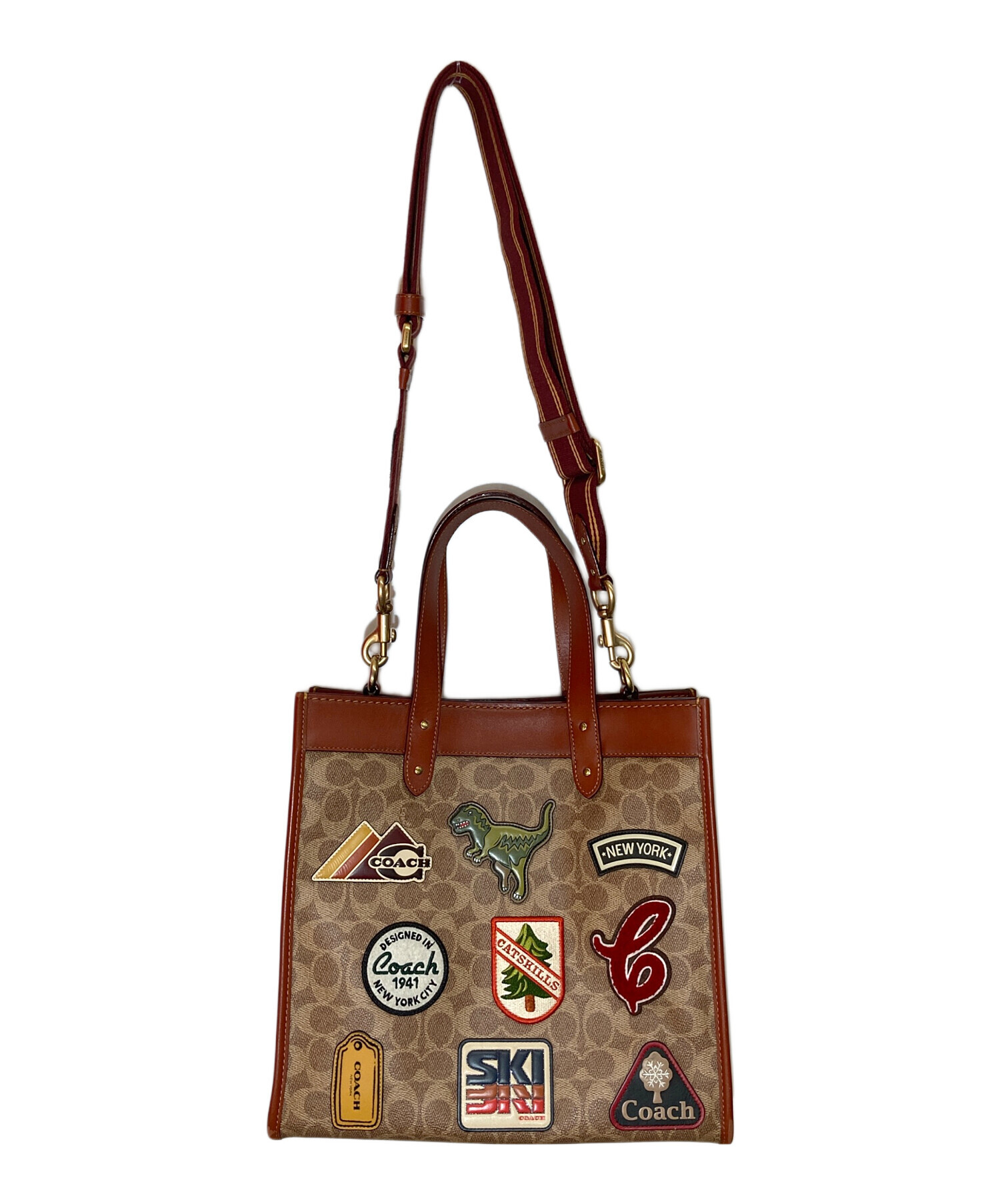 中古・古着通販】COACH (コーチ) フィールド トート シグネチャー