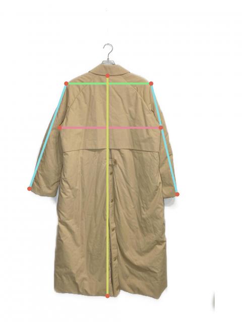 YAECA　 STAINCOLLAR COAT LONG PADDING 中古・古着通販】YAECA (ヤエカ) STAINCOLLAR COAT LONG PADDING