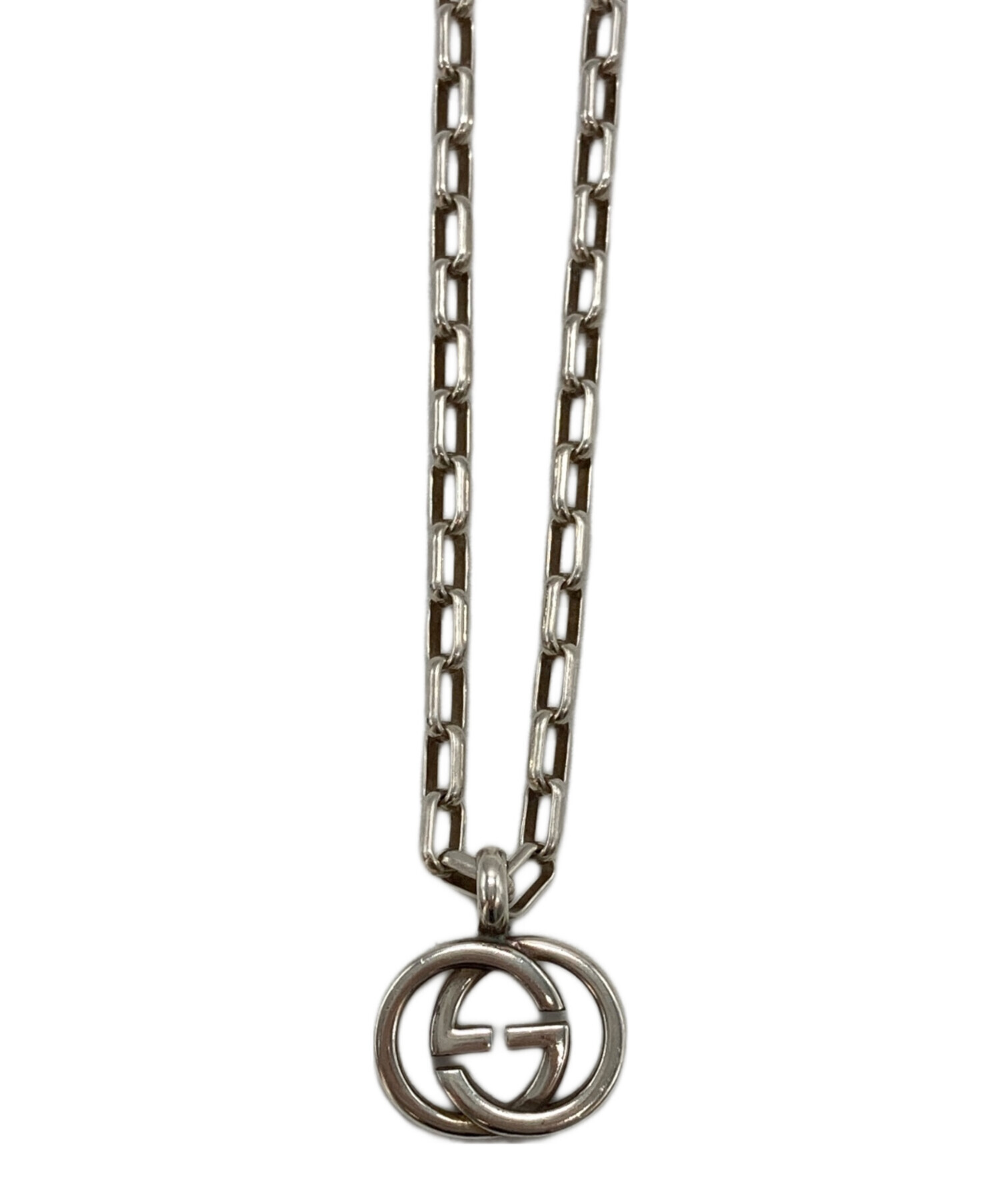 中古・古着通販】GUCCI (グッチ) インターロッキングG ネックレス
