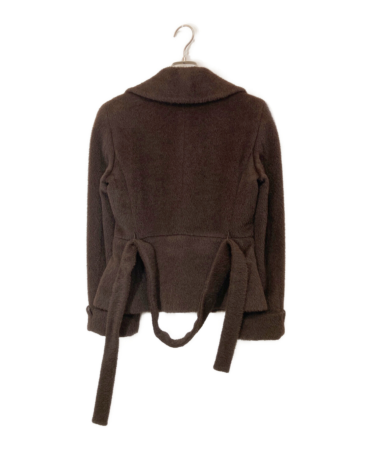 中古・古着通販】MaxMara (マックスマーラ) アルパカシャギーショート