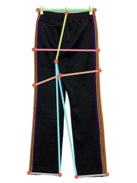 中古・古着通販】Needles (ニードルズ) 別注ナロートラックパンツ