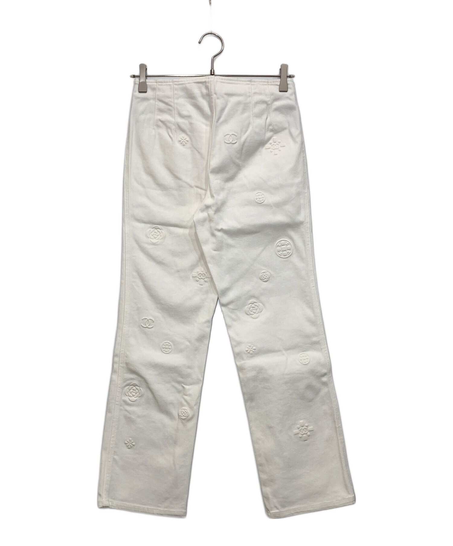 中古・古着通販】CHANEL (シャネル) カメリア ココマーク エンボス